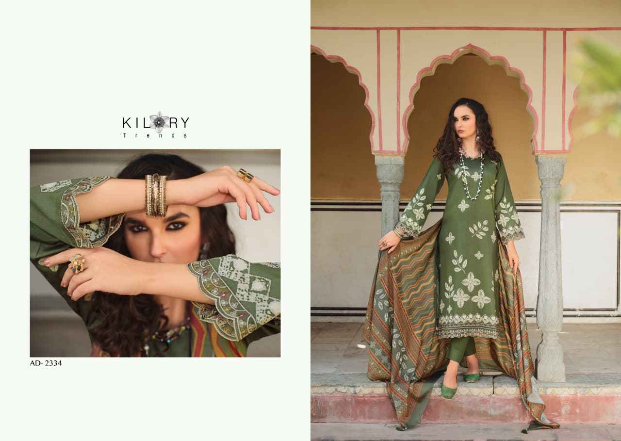 Kilory Trends Andaaz Jam Cotton Dress Material 6 pcs Catalogue