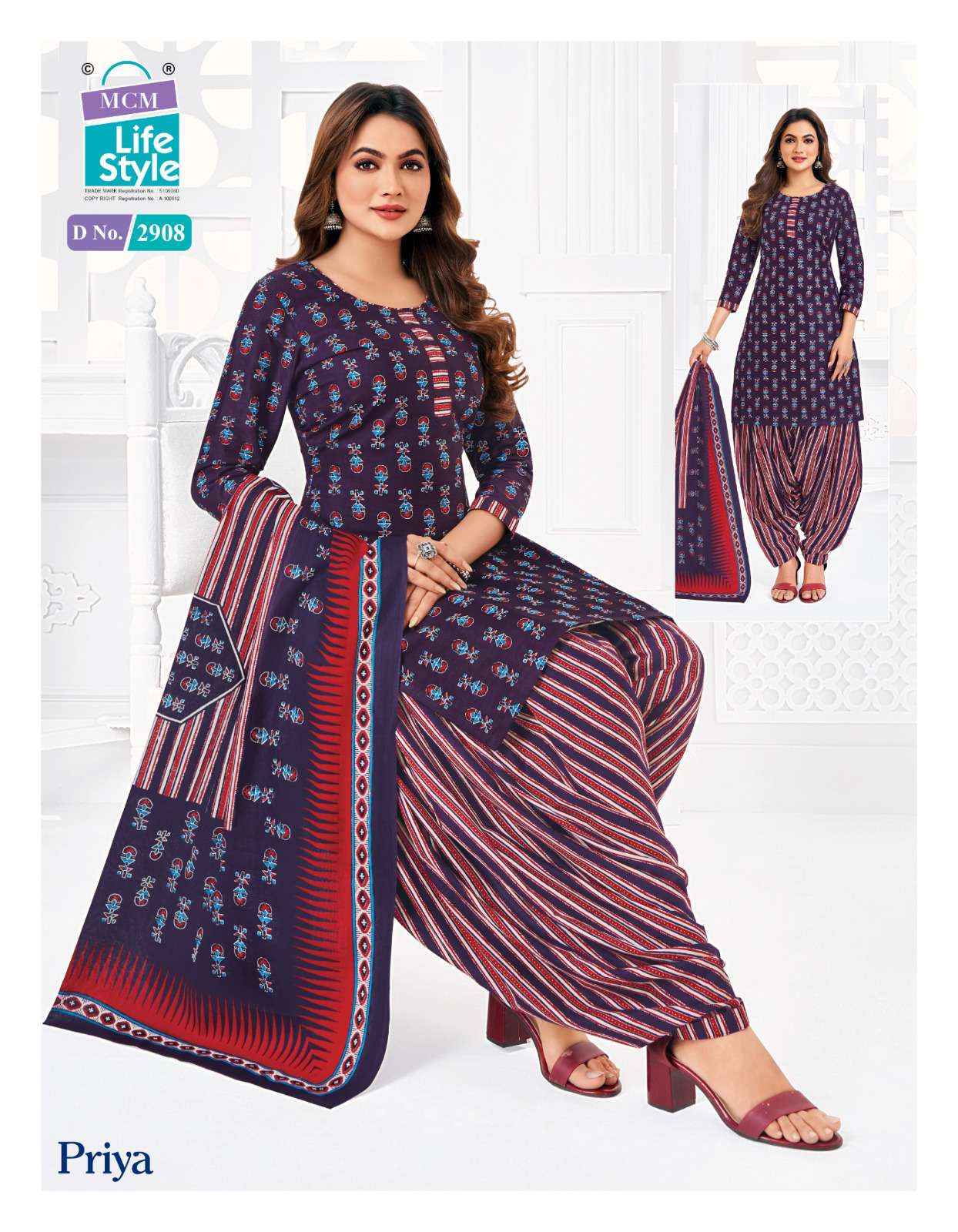 MCM Lifestyle Priya Vol 29 Readymade Cotton Dress 24 pcs Catalogue
