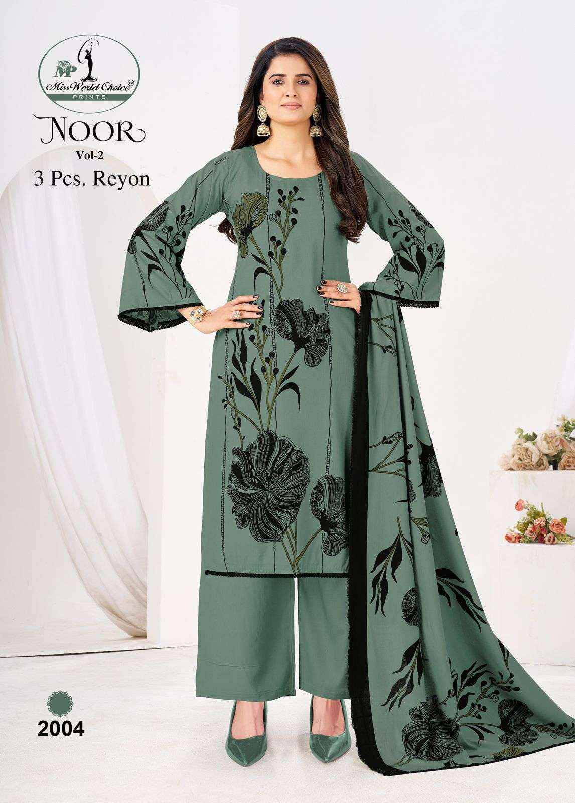 Miss World Choice Noor Vol 2 Cotton Dress Material 5 pcs Catalogue