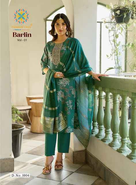 Passion Tree Barlin Vol 1 Fancy Kurti Combo 8 pcs Catalogue