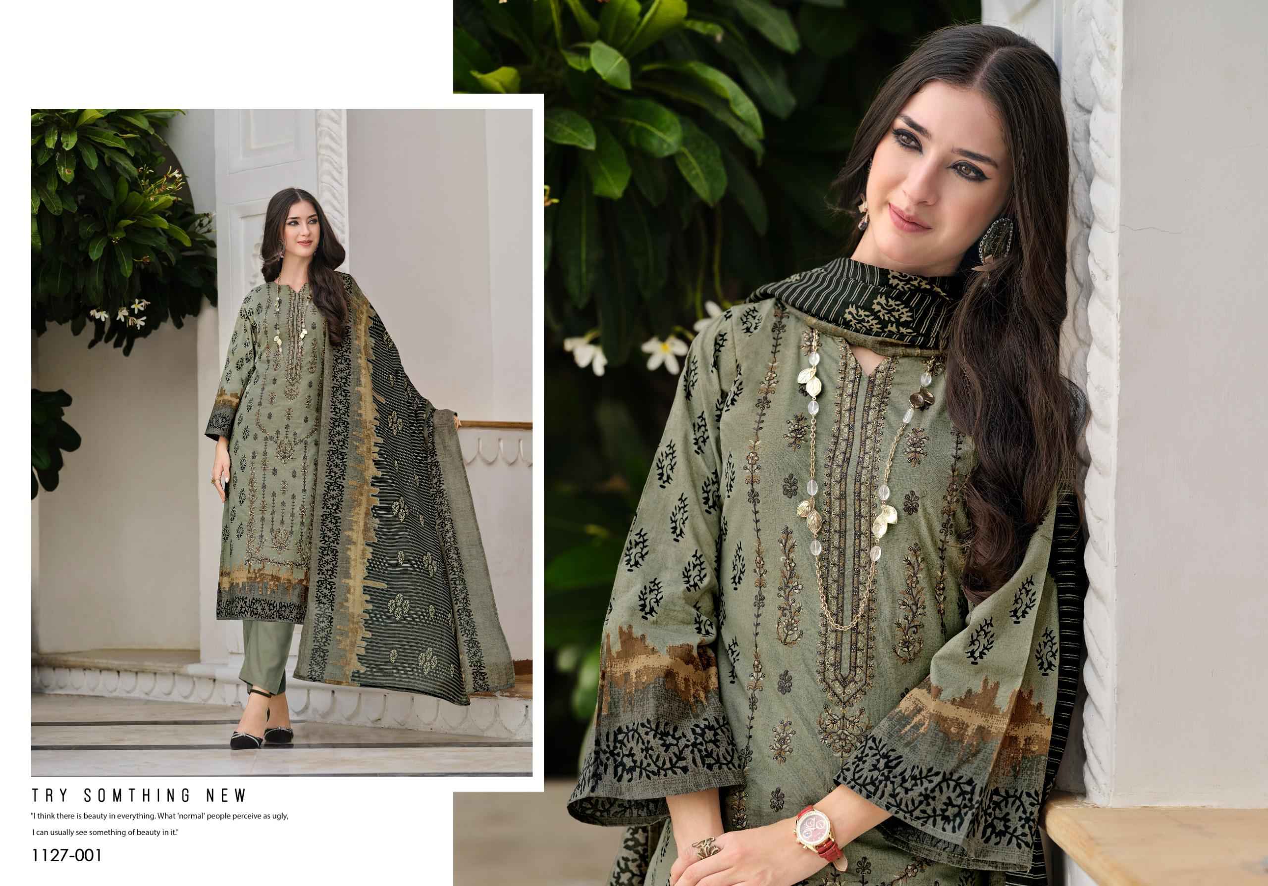 Romani Bin Kareem Vol 2 Cotton Dress Material 8 pcs Catalogue