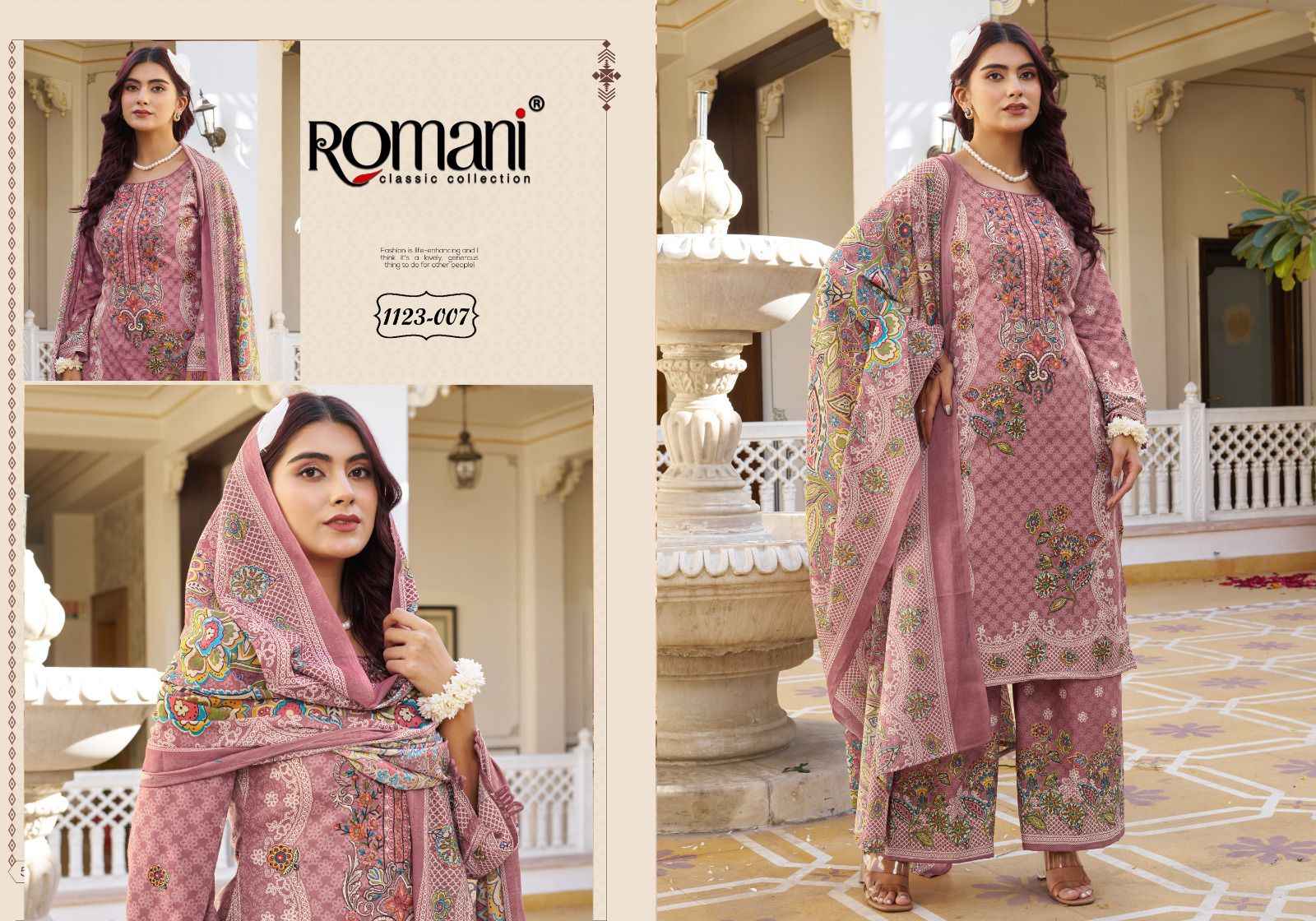 Romani Mahira Vol 5 Cotton Dress Material 8 pcs Catalogue