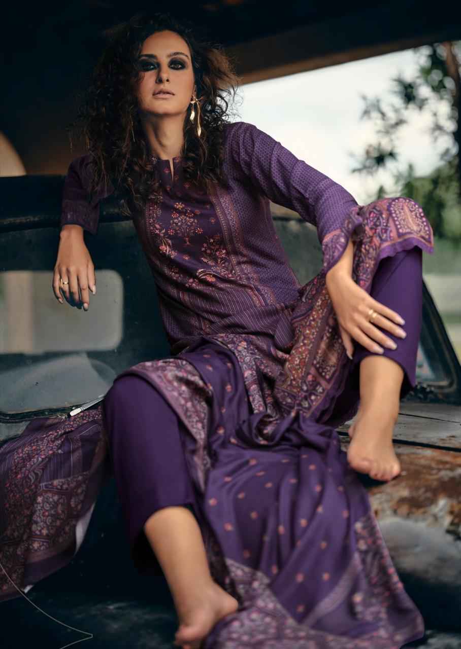 Sadhna Fashion Assis Viscose Pashmina Dress Material 6 pcs Catalogue