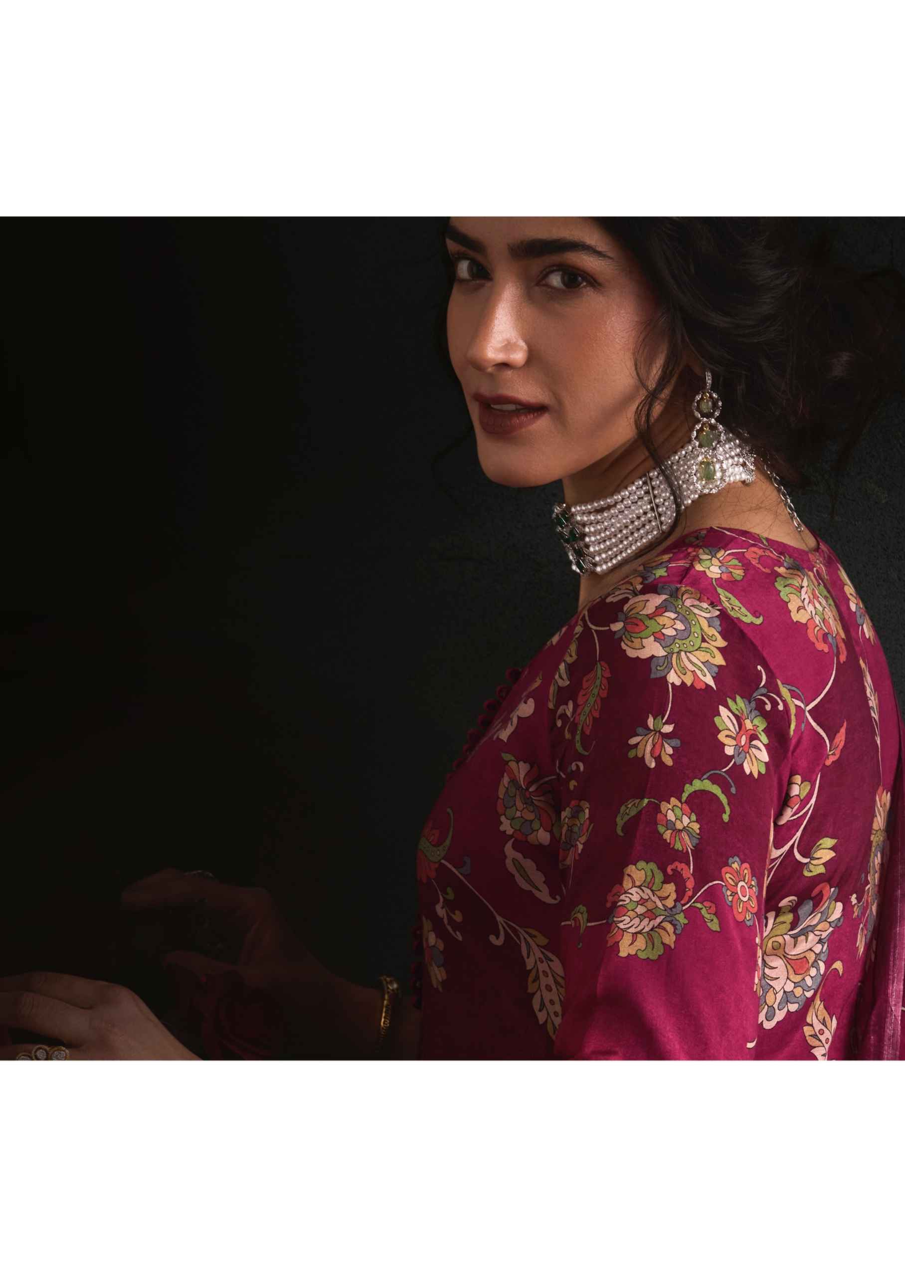 Sanna Fashion Elite Bemberg Musline Silk Dress Material 6 pcs Catalogue