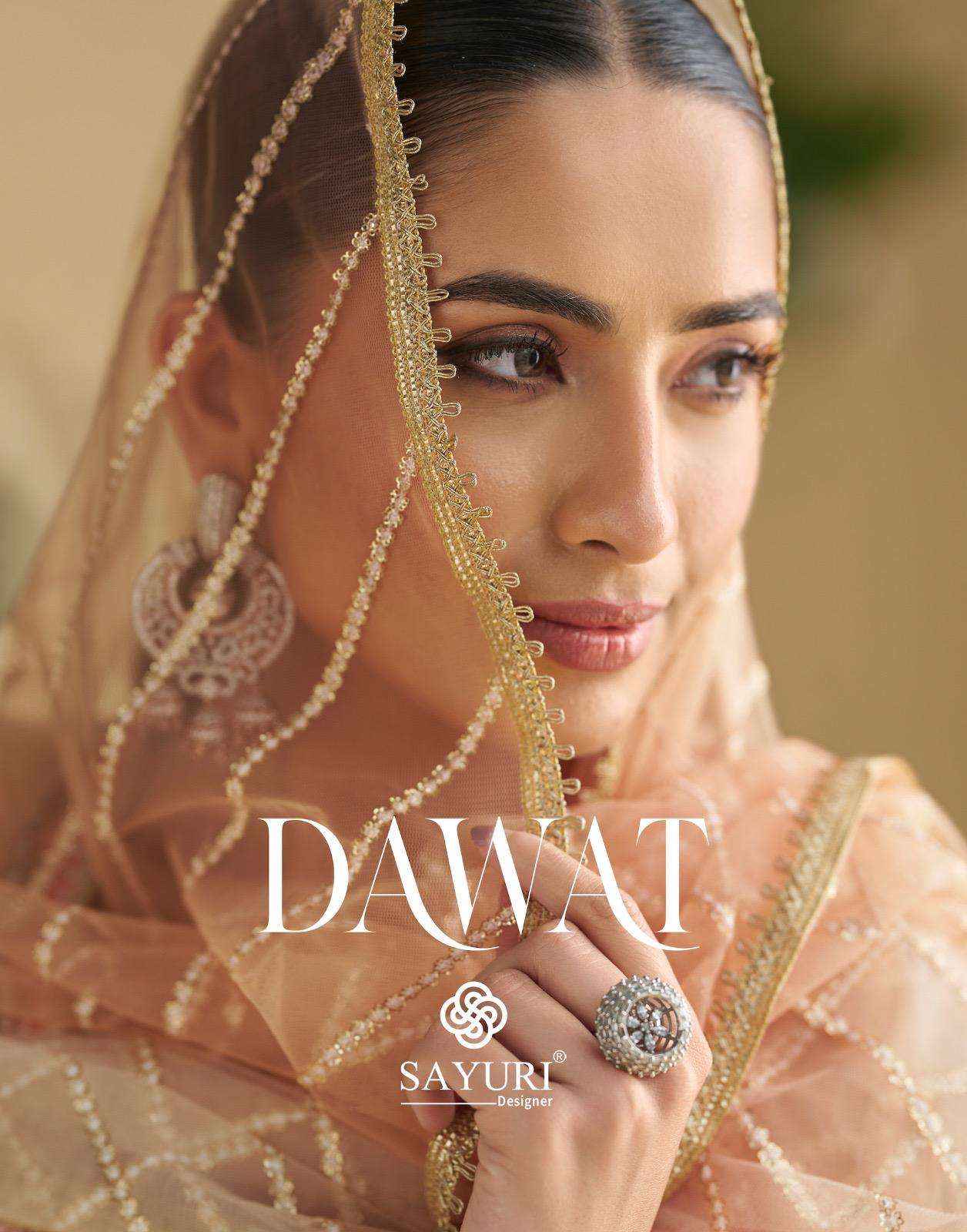 Sayuri Designer Dawat Readymade Georgette Dress 4 pcs Catalogue
