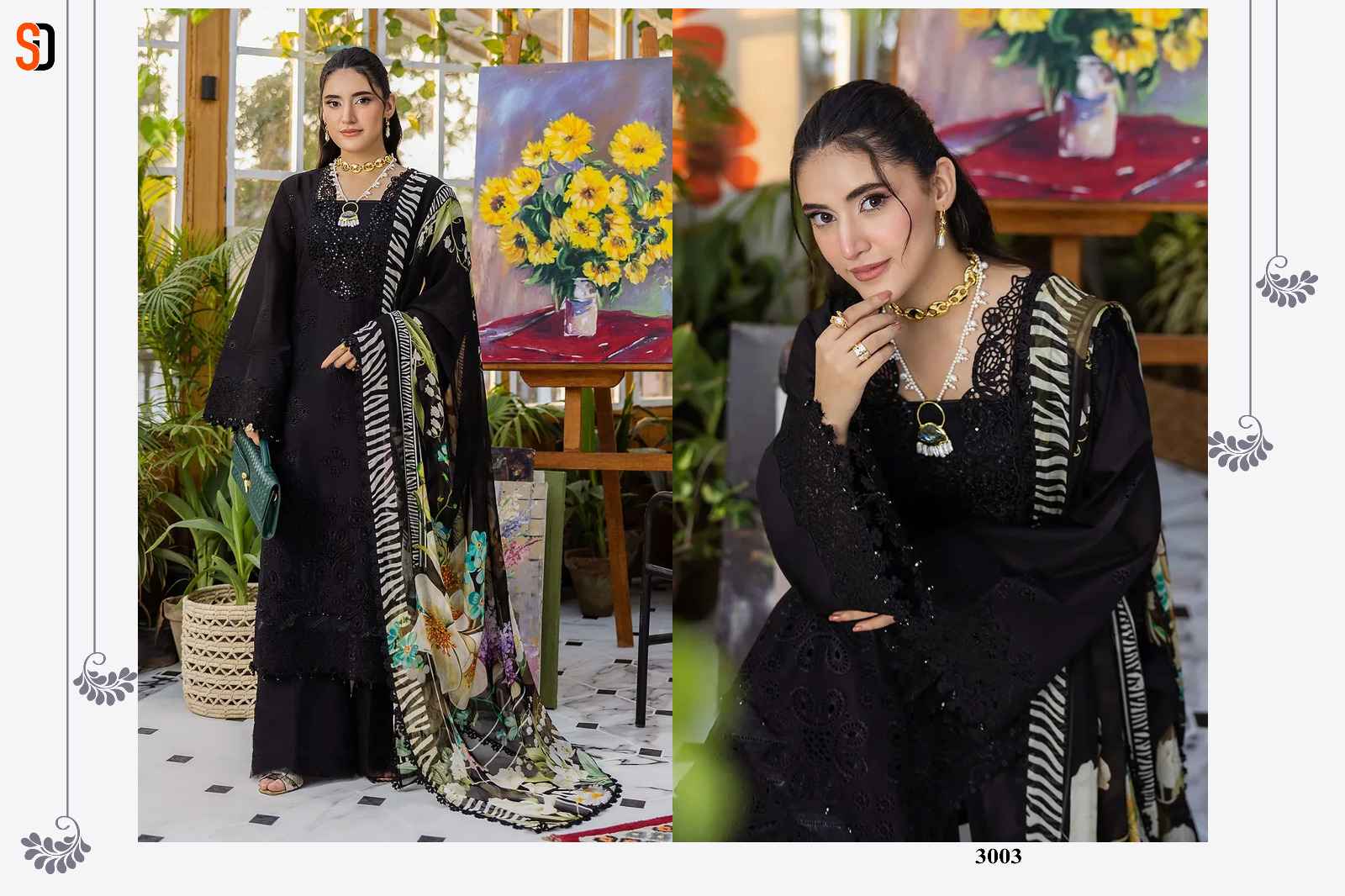 Shraddha Designer Elaf Vol 3 Cotton Dress Material 4 pcs Catalogue