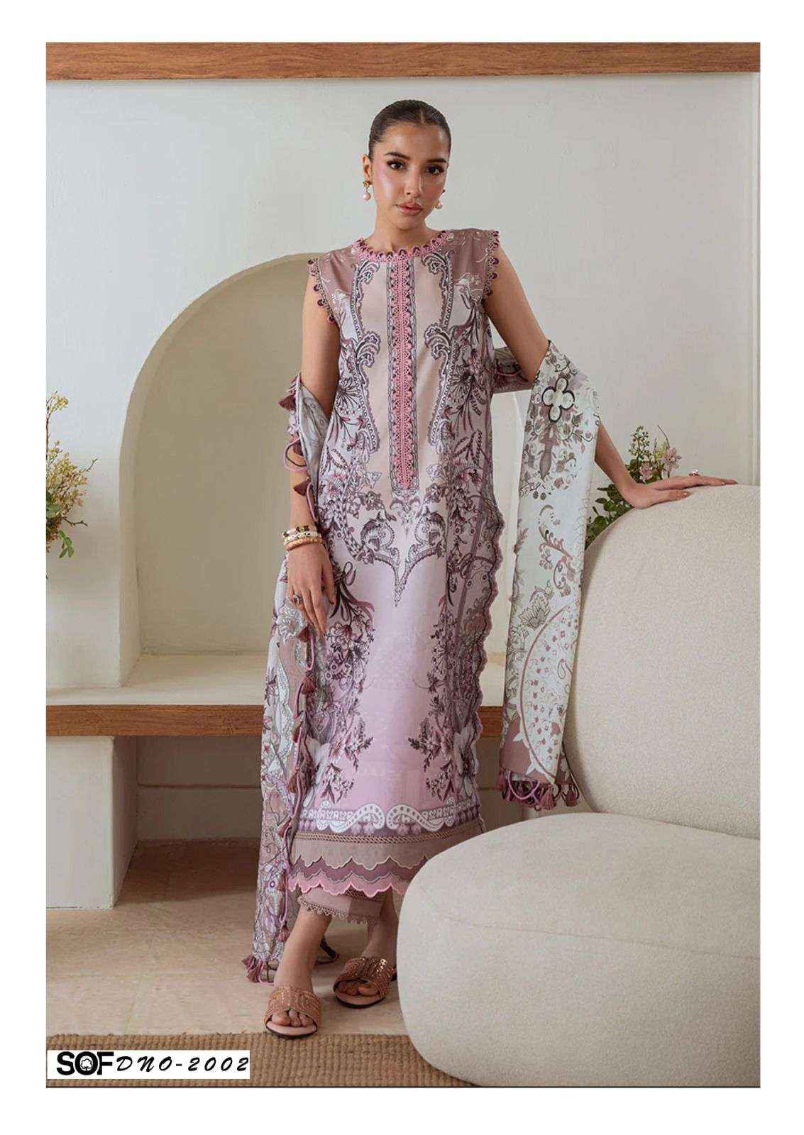 Shree Om Fab Asim Jofa Vol 2 Cotton Dress Material 6 pcs Catalogue