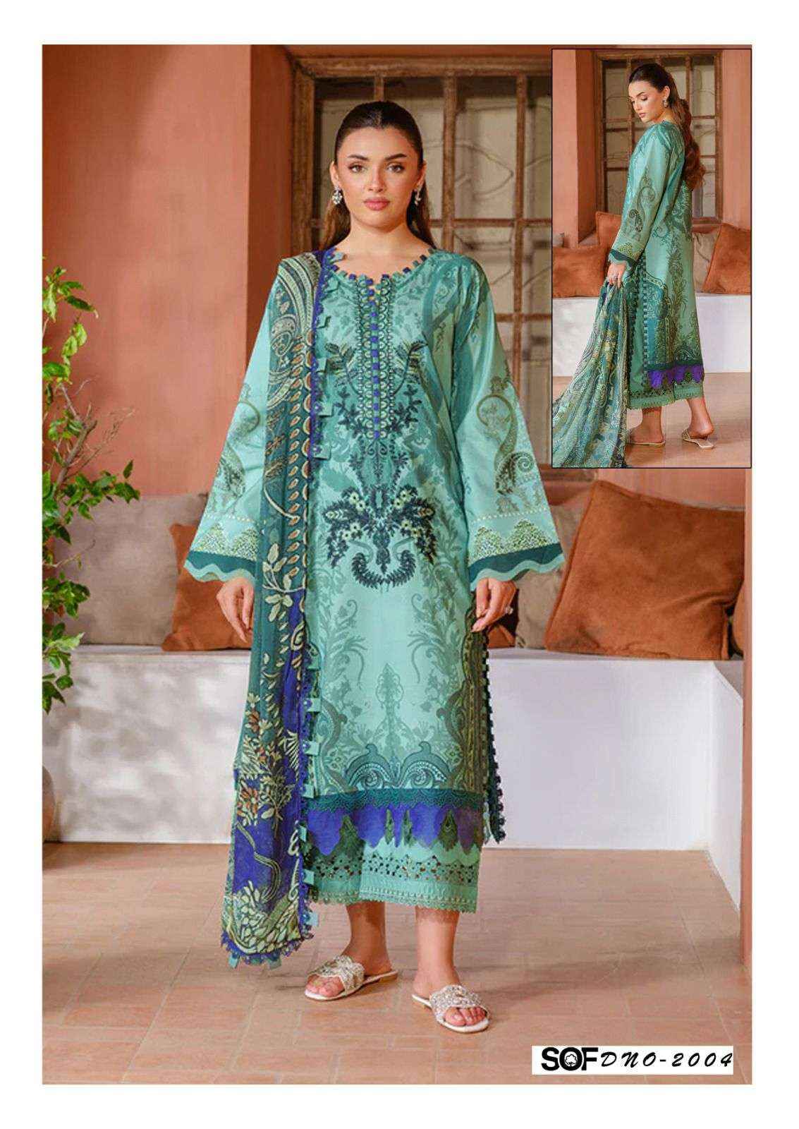 Shree Om Fab Asim Jofa Vol 2 Cotton Dress Material 6 pcs Catalogue