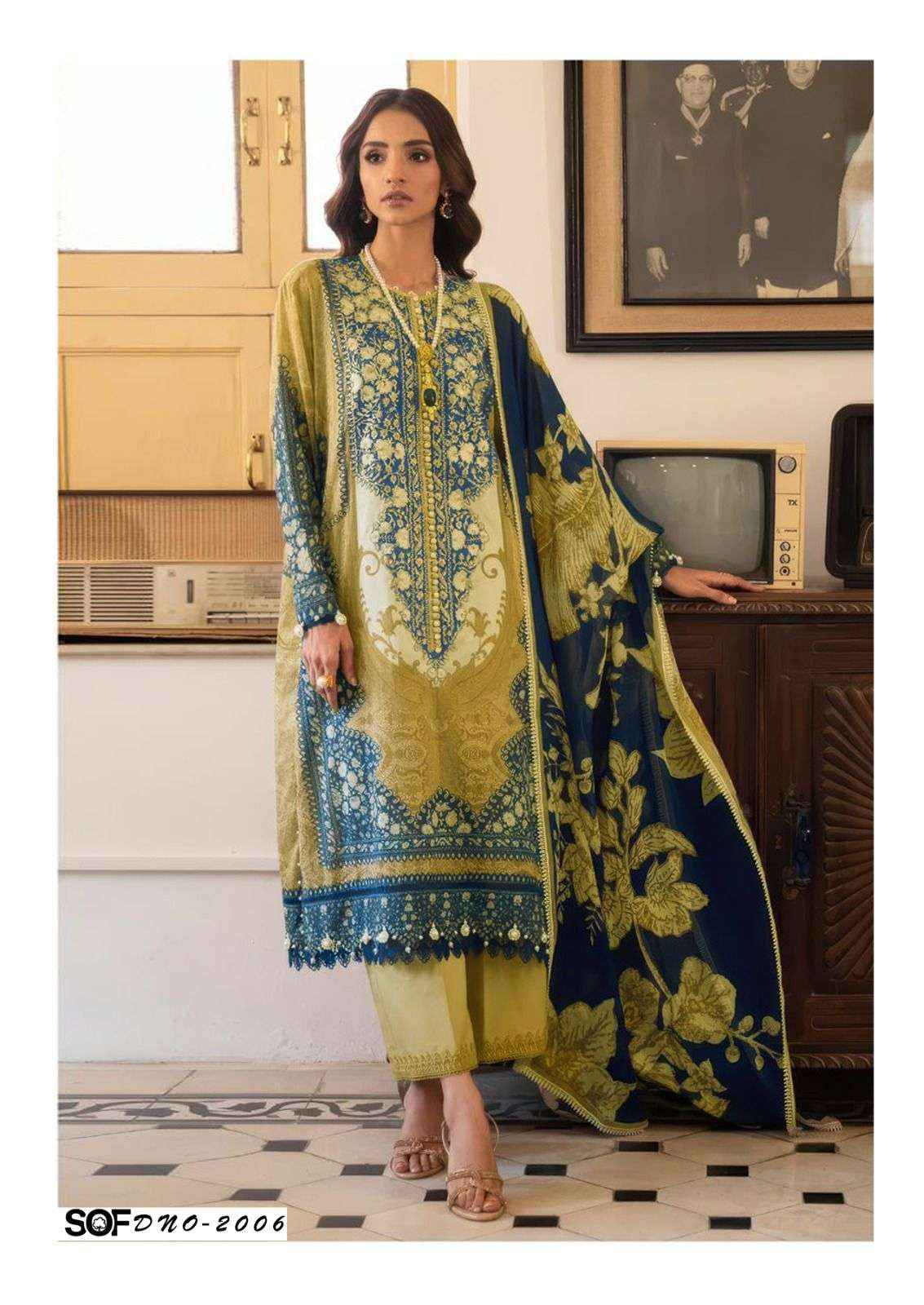 Shree Om Fab Asim Jofa Vol 2 Cotton Dress Material 6 pcs Catalogue