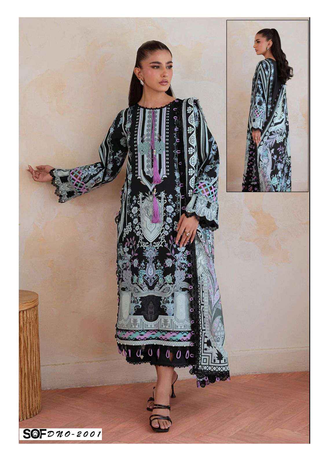 Shree Om Fab Asim Jofa Vol 2 Cotton Dress Material 6 pcs Catalogue