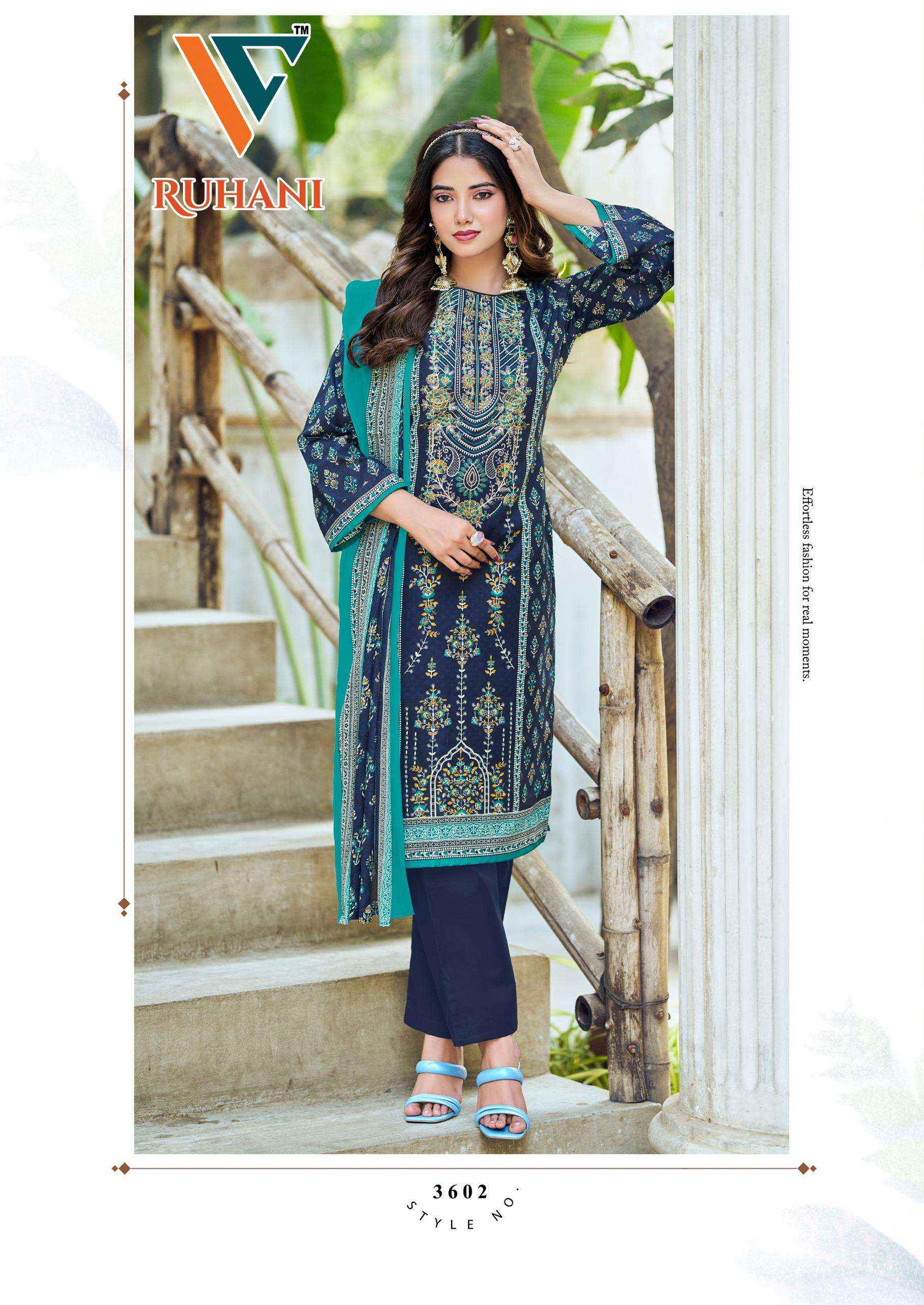 Vandana Creation Ruhani Vol 36 Cotton Dress Material 8 pcs Catalogue