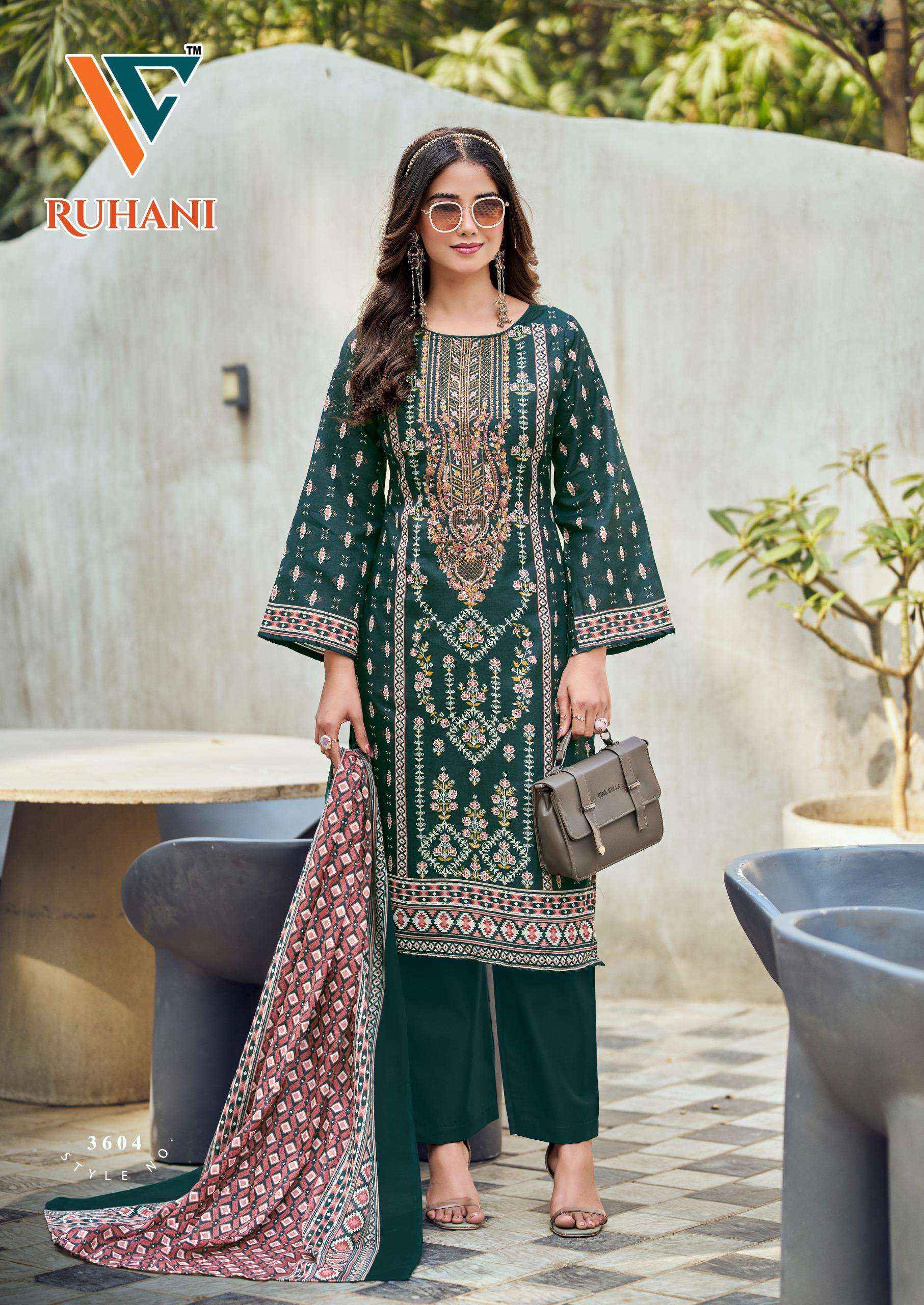 Vandana Creation Ruhani Vol 36 Cotton Dress Material 8 pcs Catalogue