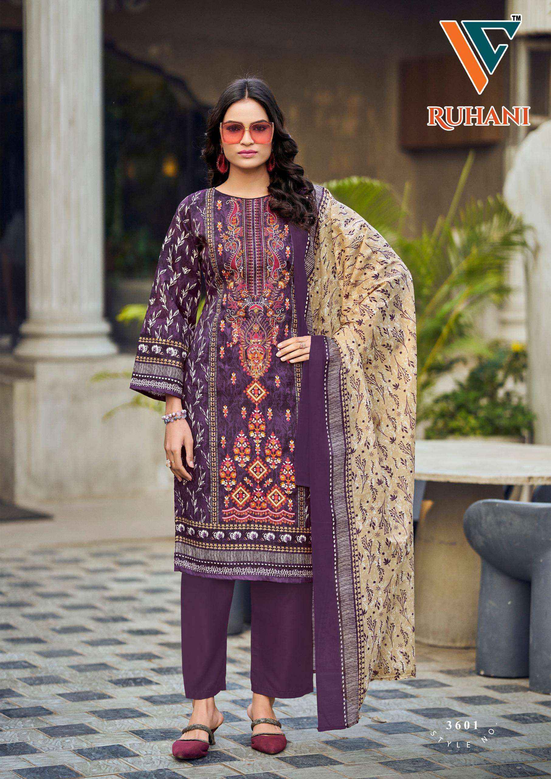 Vandana Creation Ruhani Vol 36 Cotton Dress Material 8 pcs Catalogue