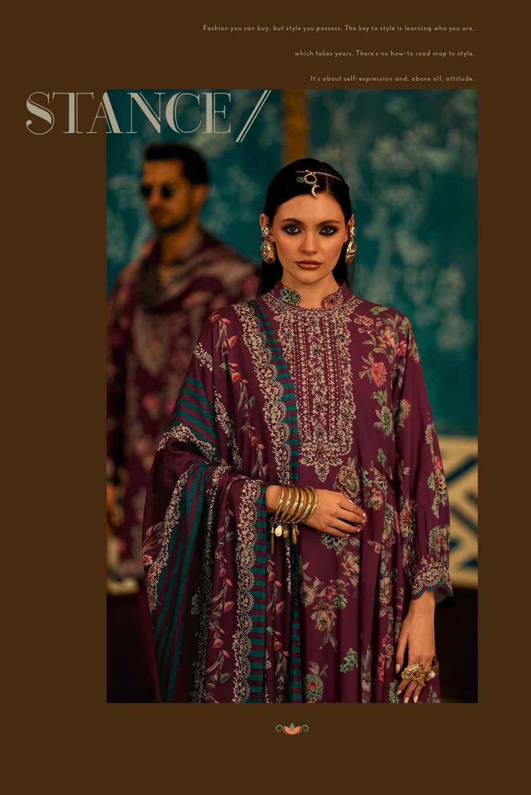 Varshaa Hayzen Viscose Muslin Dress Material 5 pcs Catalogue