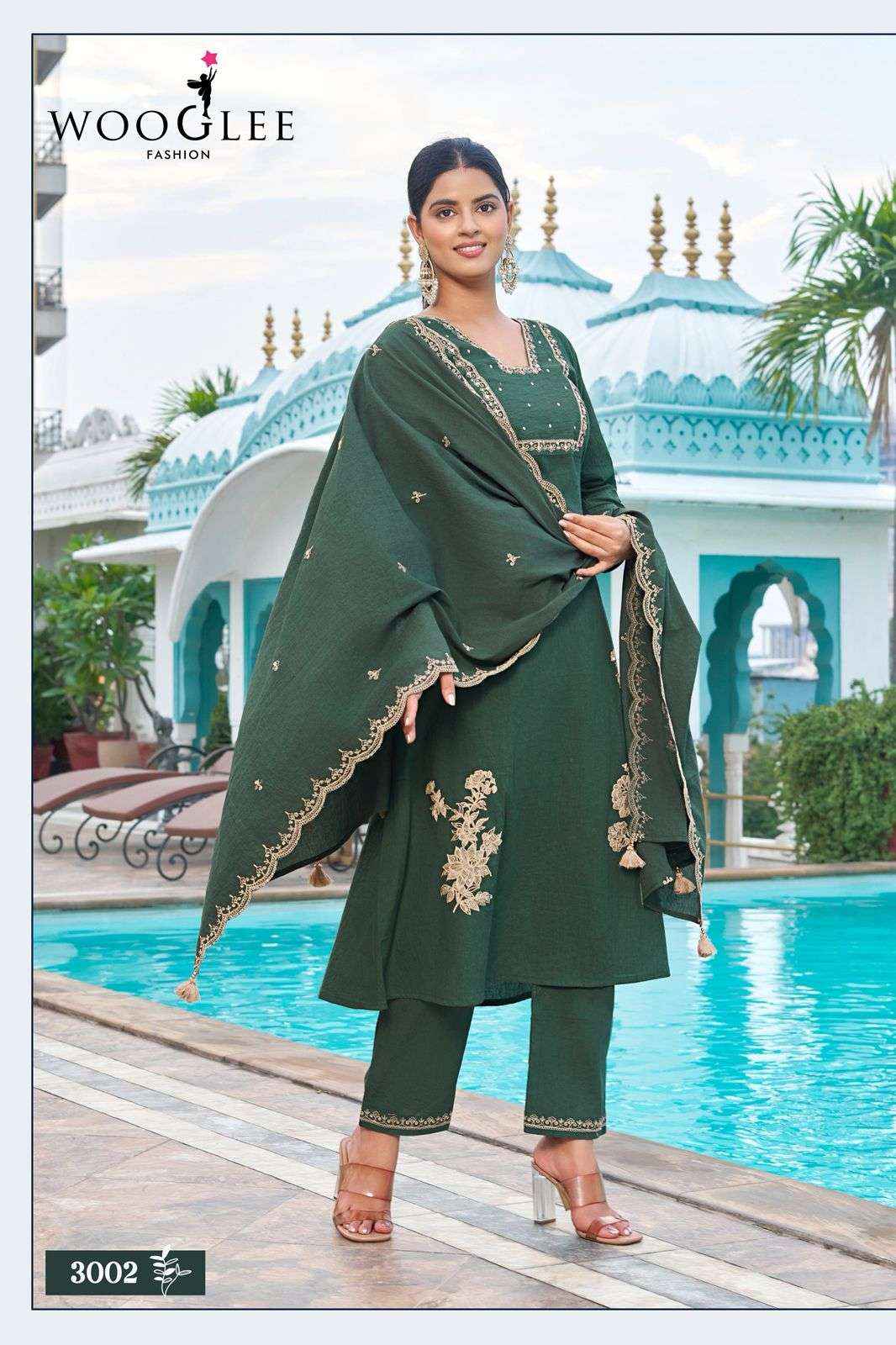 Wooglee Latika Silk Kurti Combo 4 pcs Catalogue