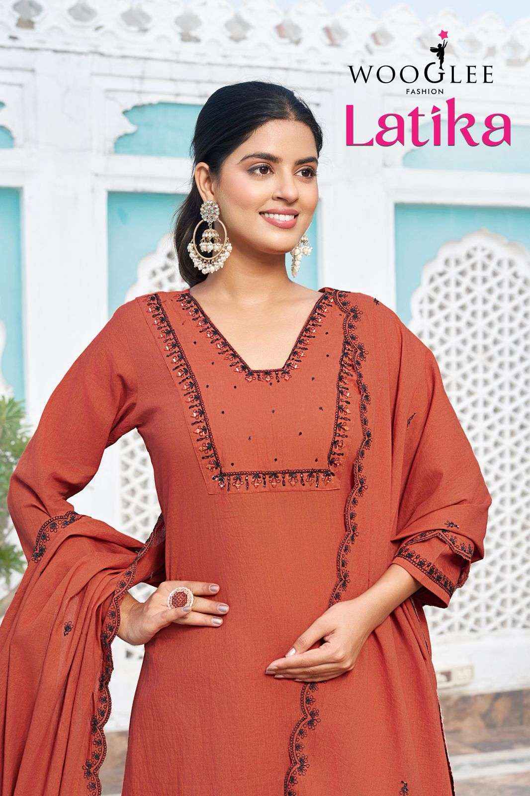 Wooglee Latika Silk Kurti Combo 4 pcs Catalogue