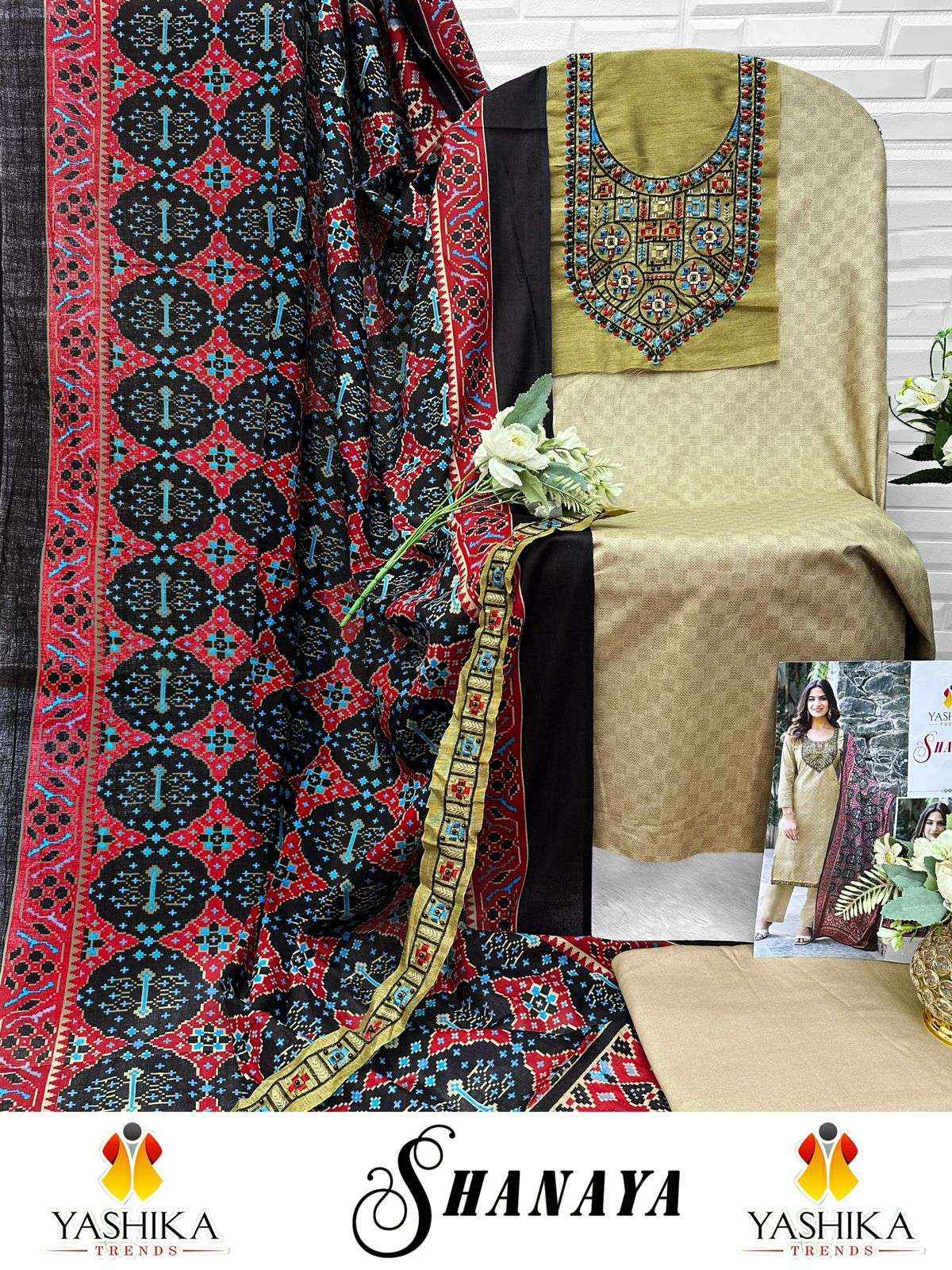 Yashika Trends Shanaya Cotton Dress Material 8 pcs Catalogue