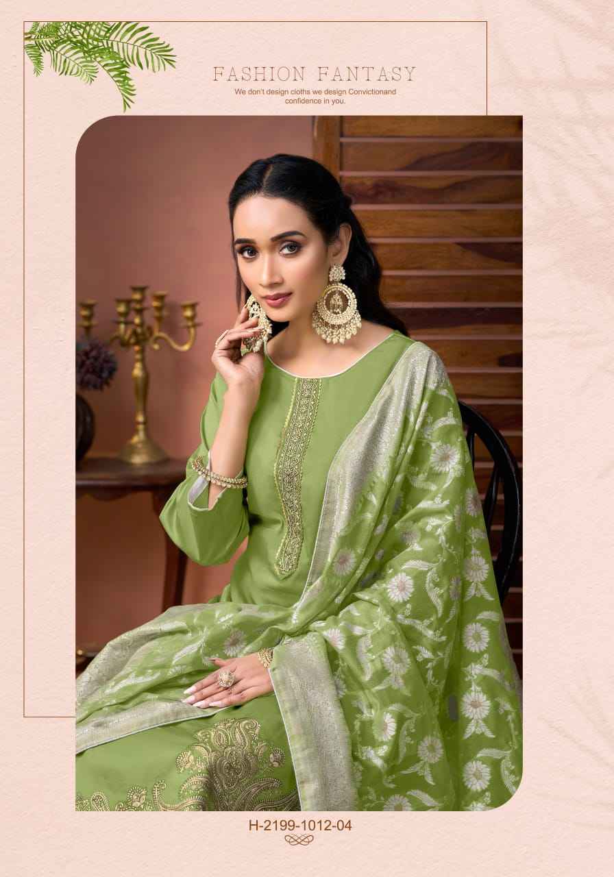 Alok Dianna Zam Dress Material 6 pcs Catalogue