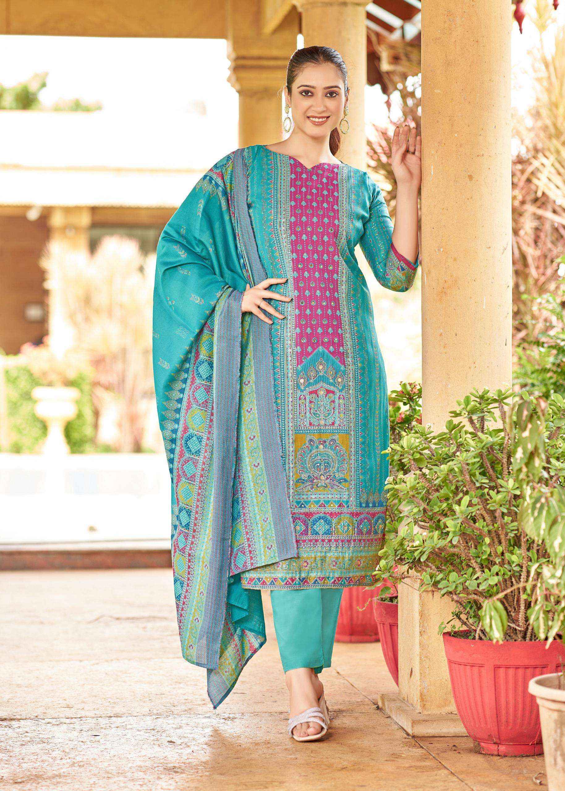 Alok Tanishq Modal Dress Material 6 pcs Catalogue