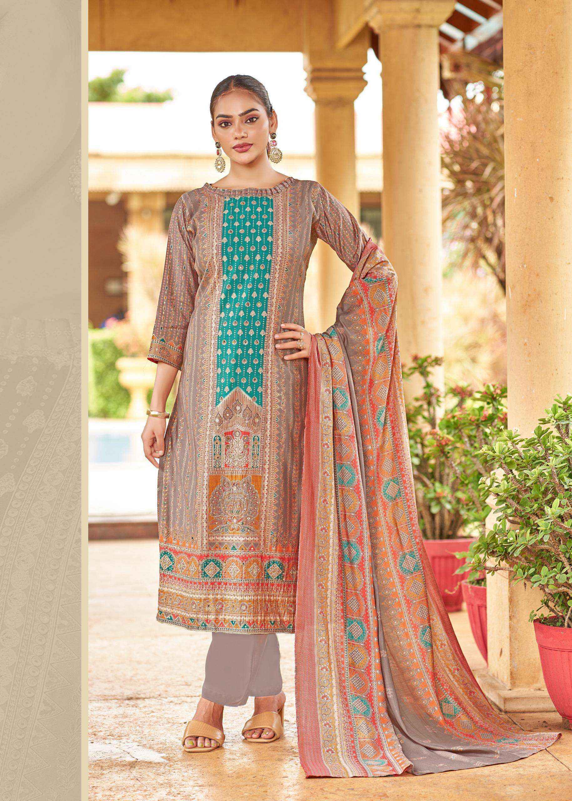 Alok Tanishq Modal Dress Material 6 pcs Catalogue