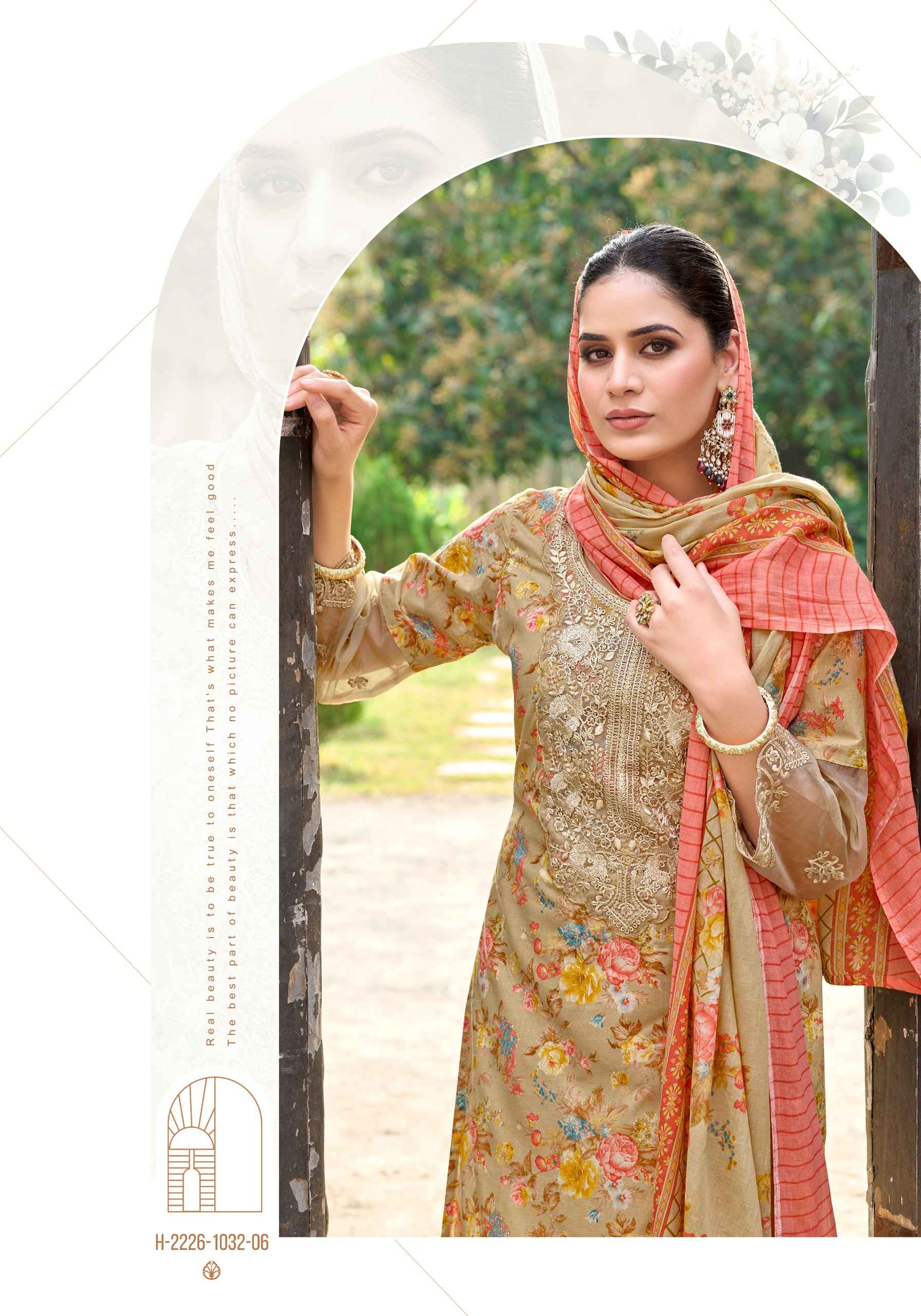 Alok Urban Culture Cambric Cotton Dress Material 6 pcs Catalogue