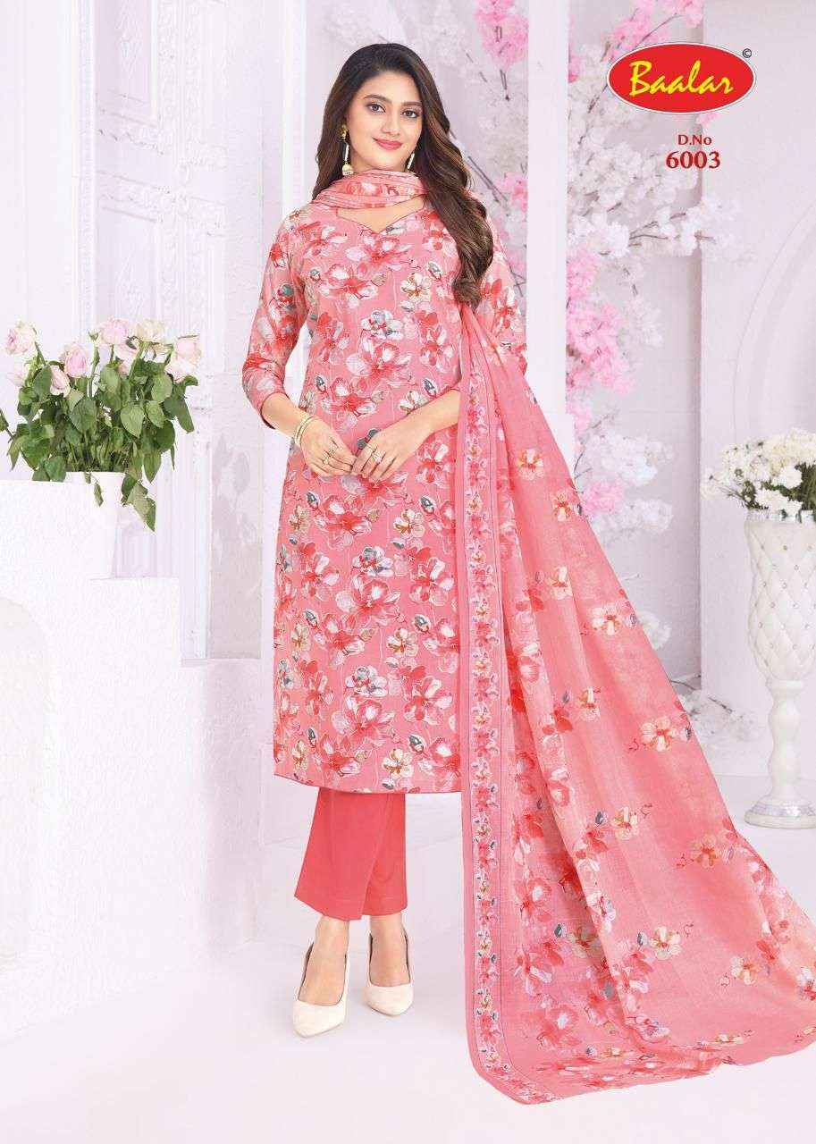 Baalar Pashmina Vol 6 Lawn Cotton Dress Material 12 pcs Catalogue