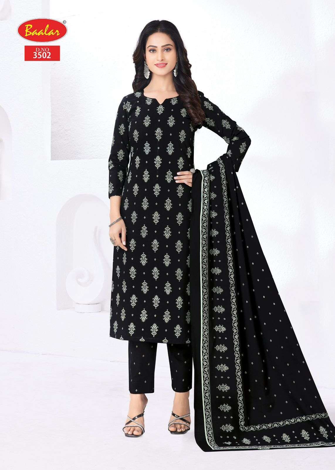 Baalar Zaara Patiyala Vol 35 Cotton Dress Material 22 pcs Catalogue