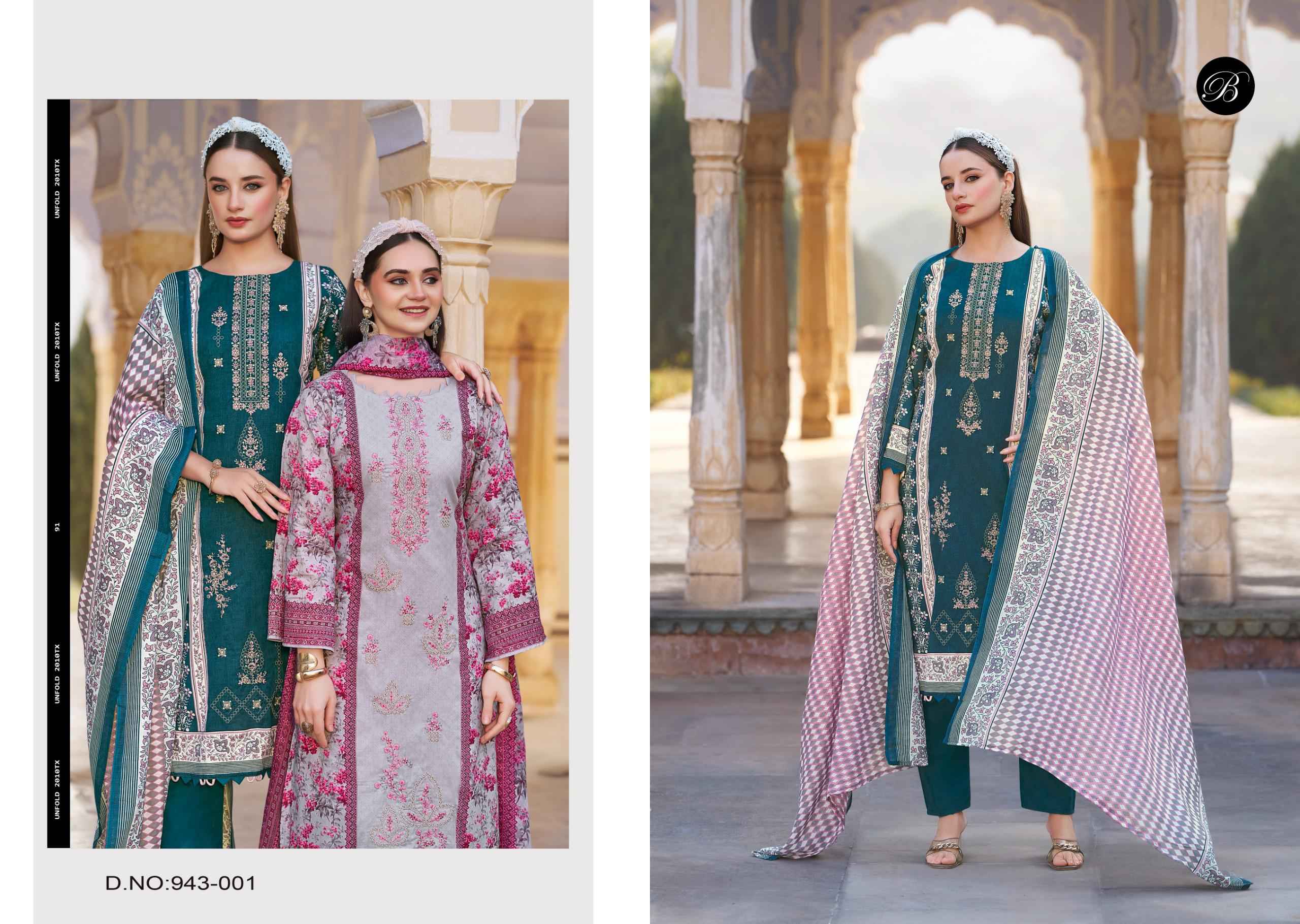 Belliza Bin Saeed Vol 11 Cotton Dress Material 6 pcs Catalogue