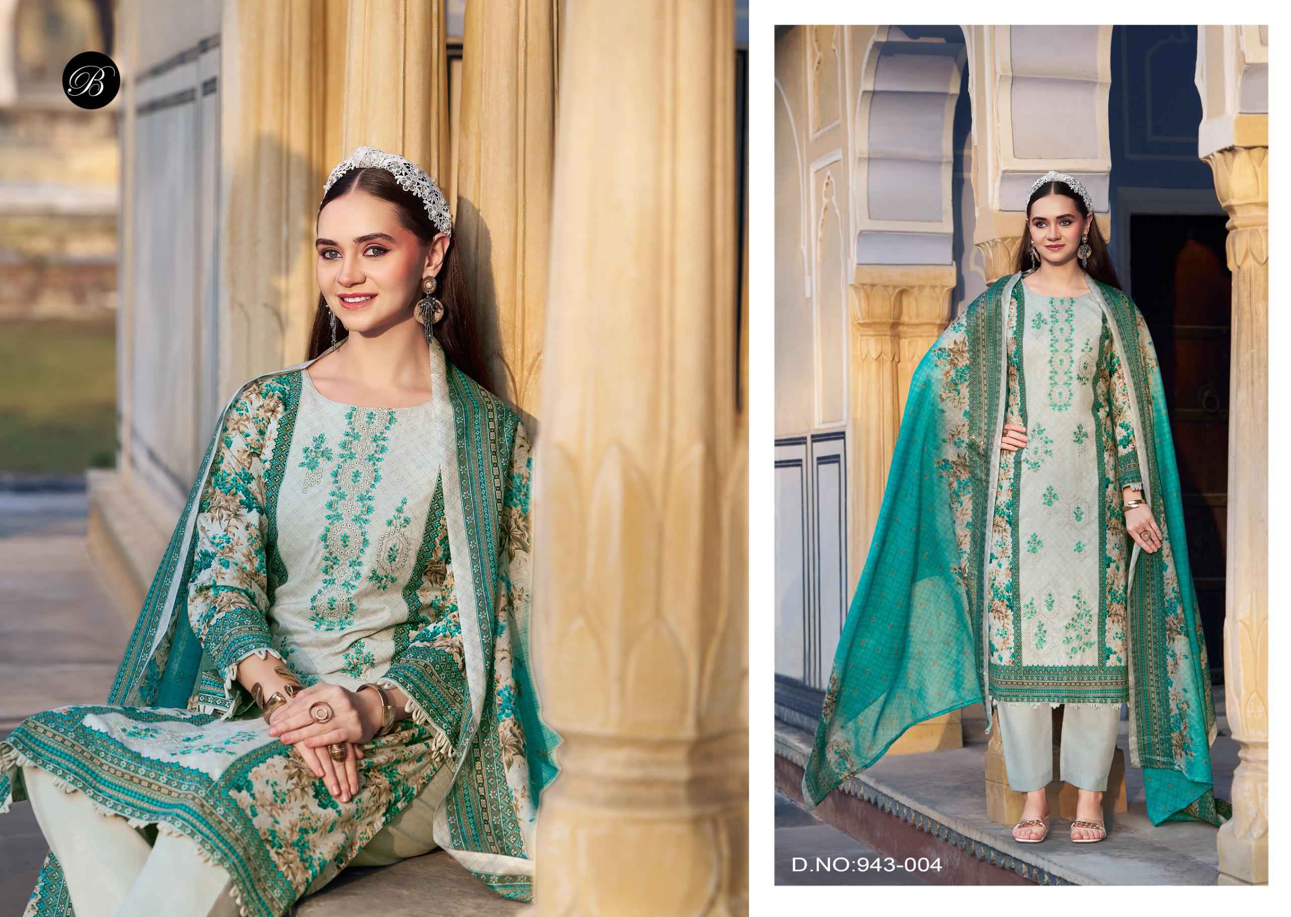 Belliza Bin Saeed Vol 11 Cotton Dress Material 6 pcs Catalogue