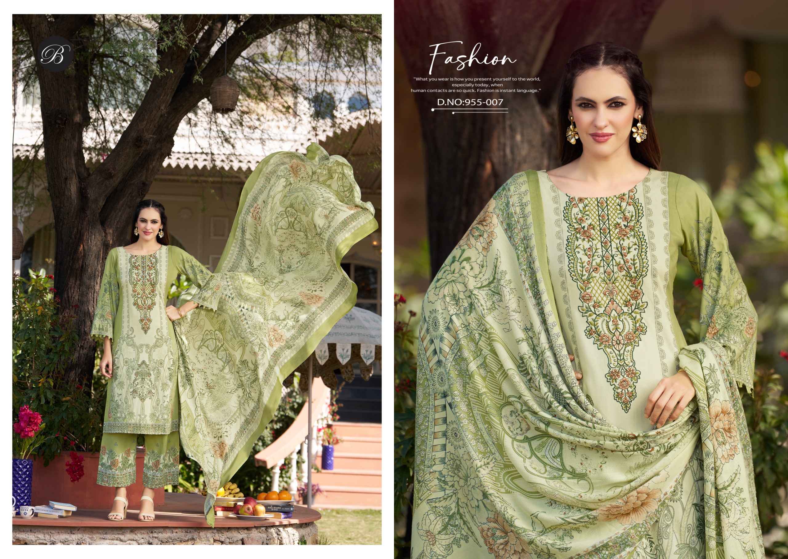 Belliza Dilkhush Vol 3 Viscose Rayon Dress Material 8 pcs Catalogue
