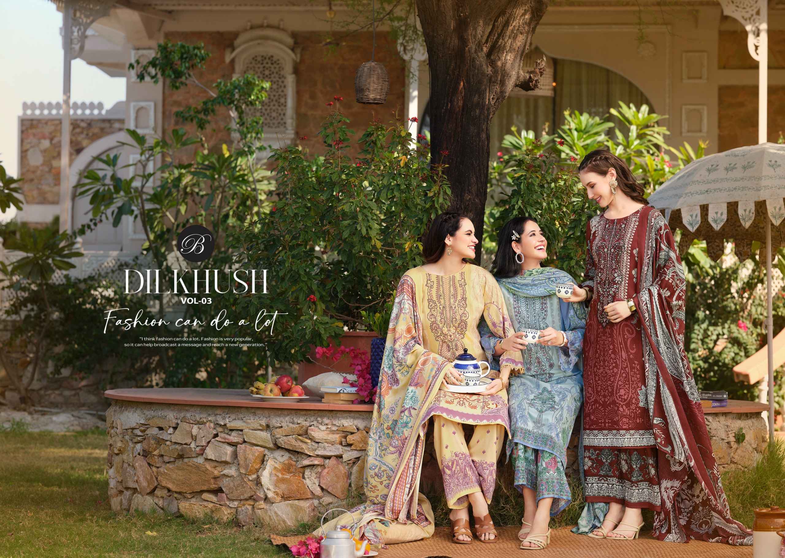Belliza Dilkhush Vol 3 Viscose Rayon Dress Material 8 pcs Catalogue