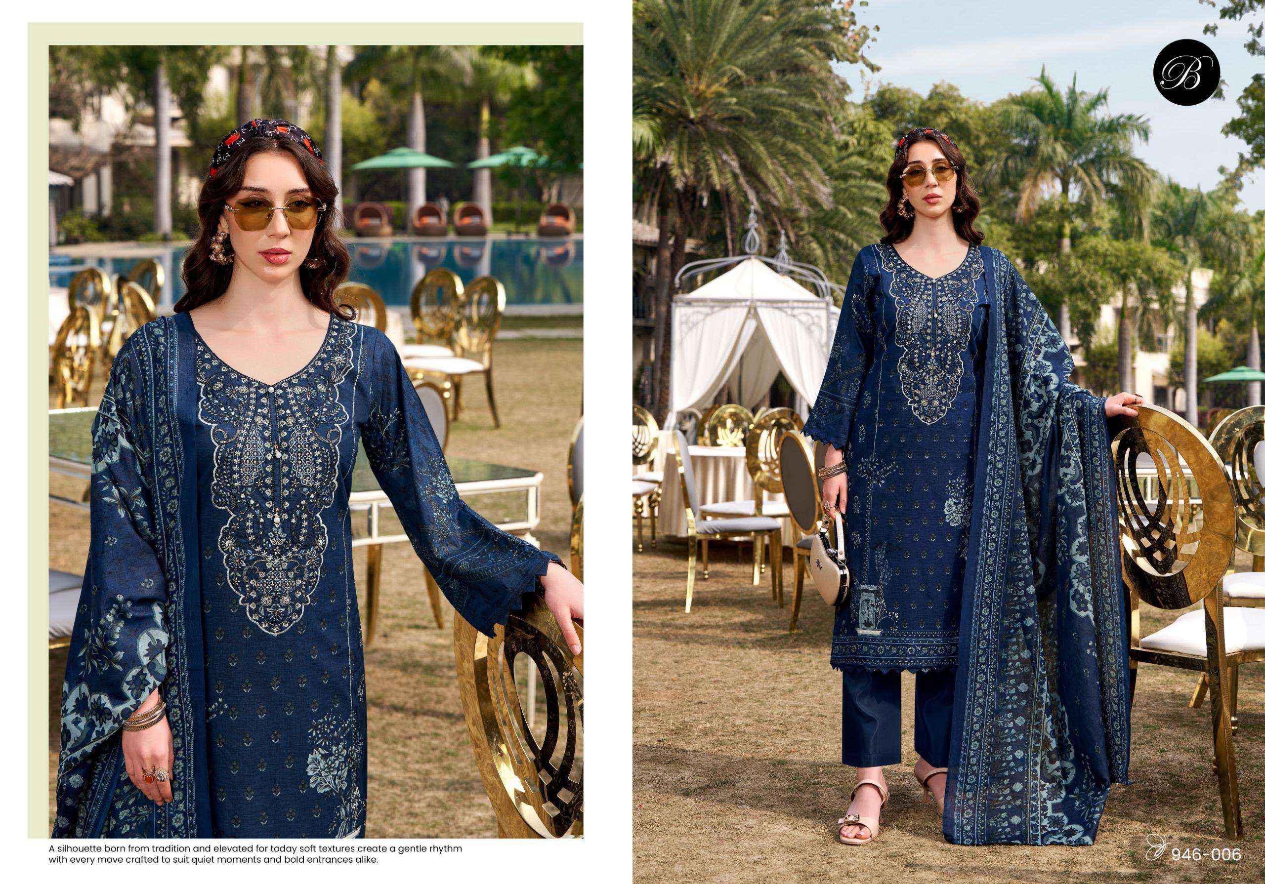Belliza Naira Vol 130 Cotton Dress Material 8 pcs Cataloge