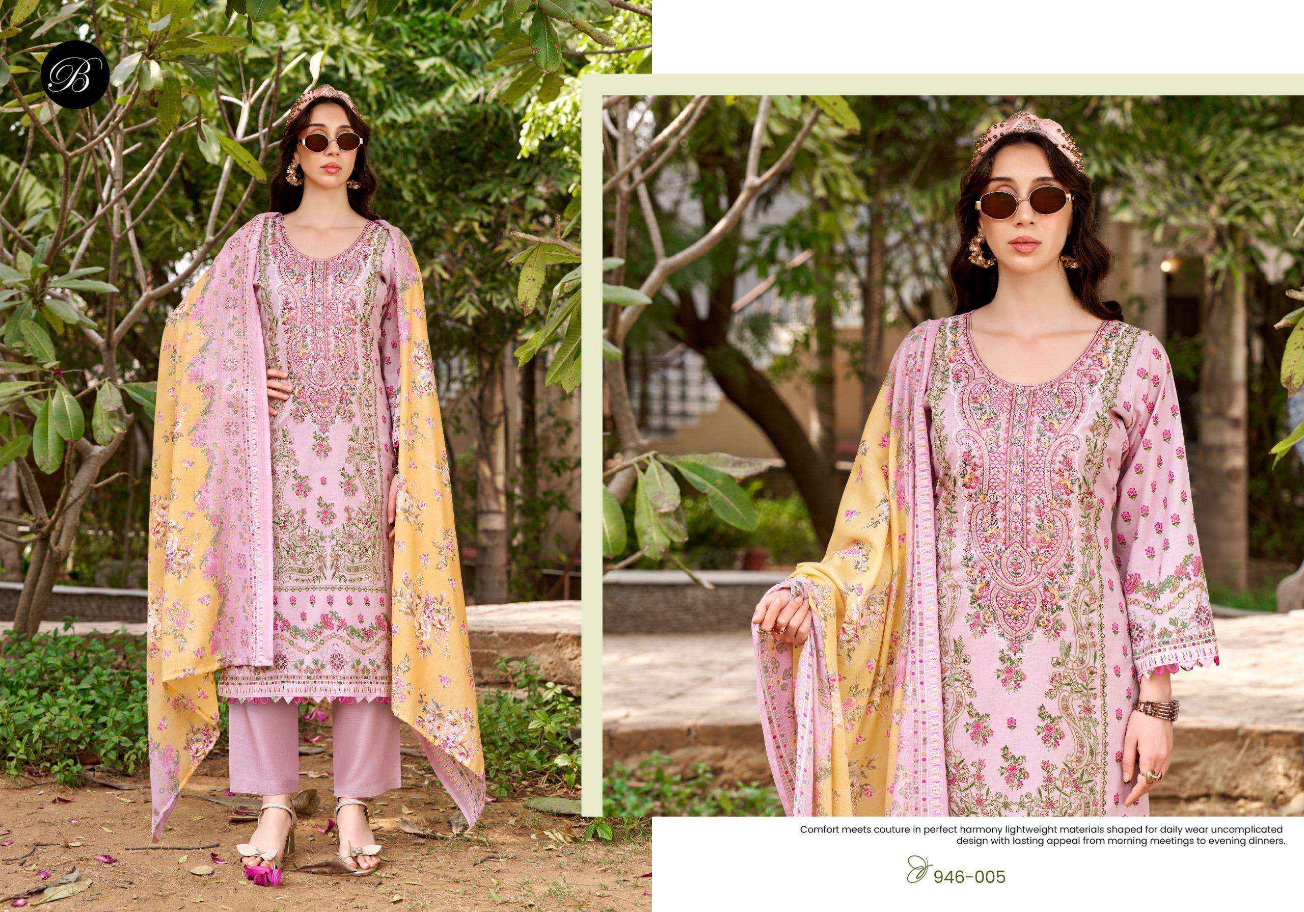 Belliza Naira Vol 130 Cotton Dress Material 8 pcs Cataloge
