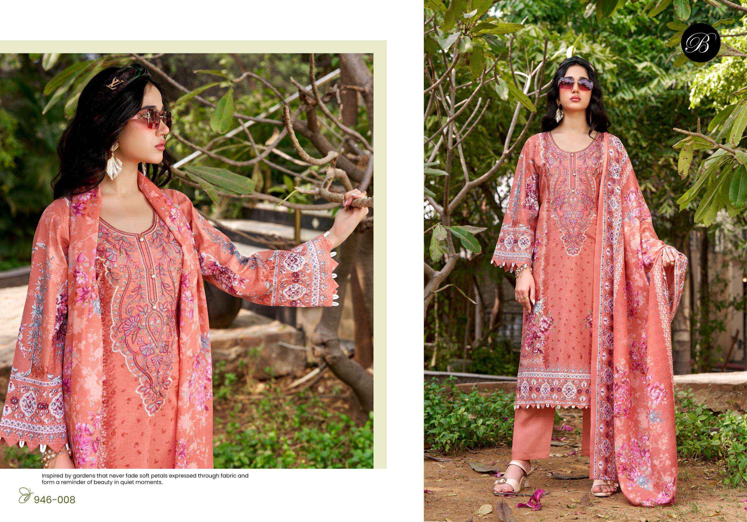 Belliza Naira Vol 130 Cotton Dress Material 8 pcs Cataloge