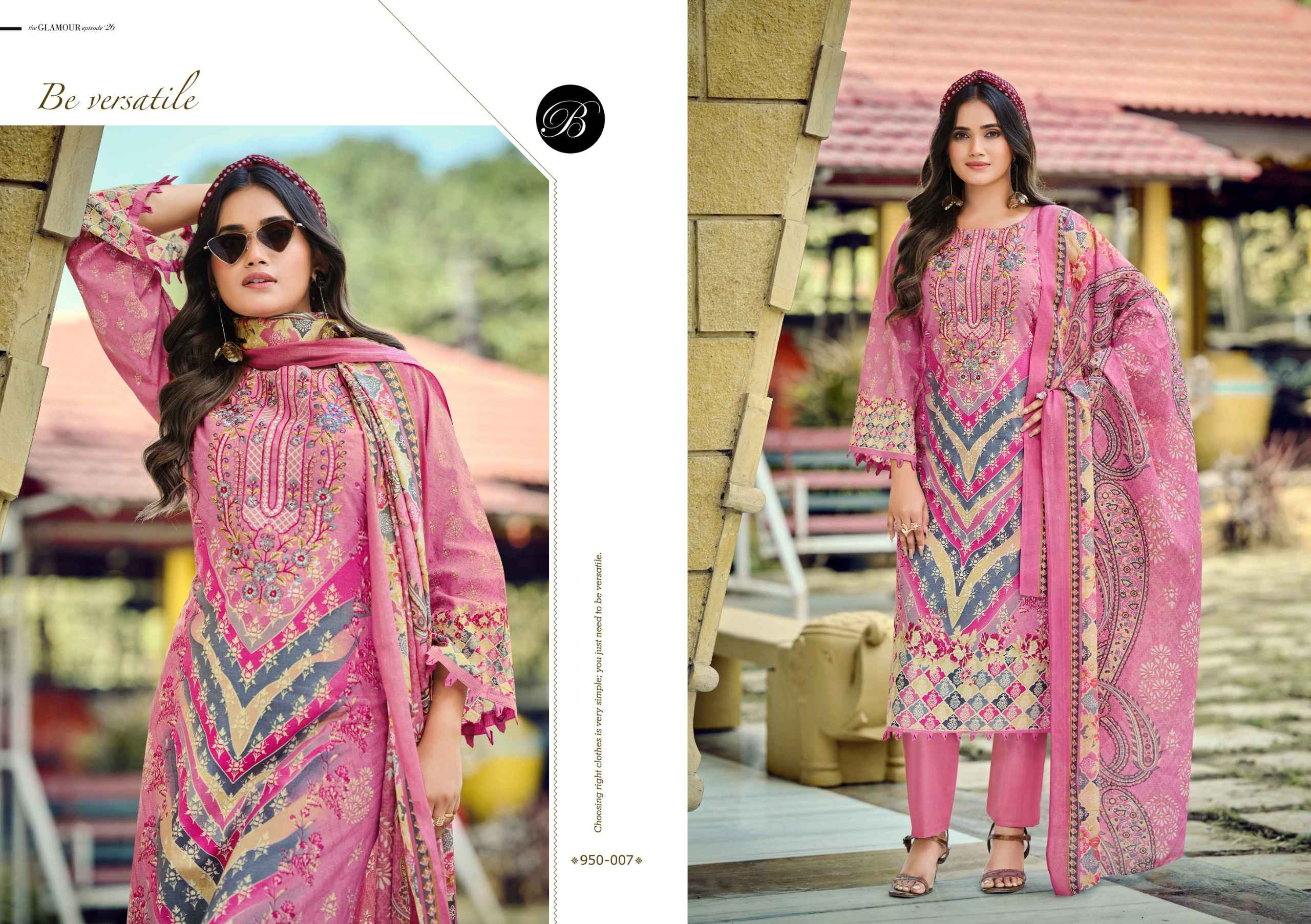 Belliza Naira Vol 131 Cotton Dress Material 8 pcs Cataloge