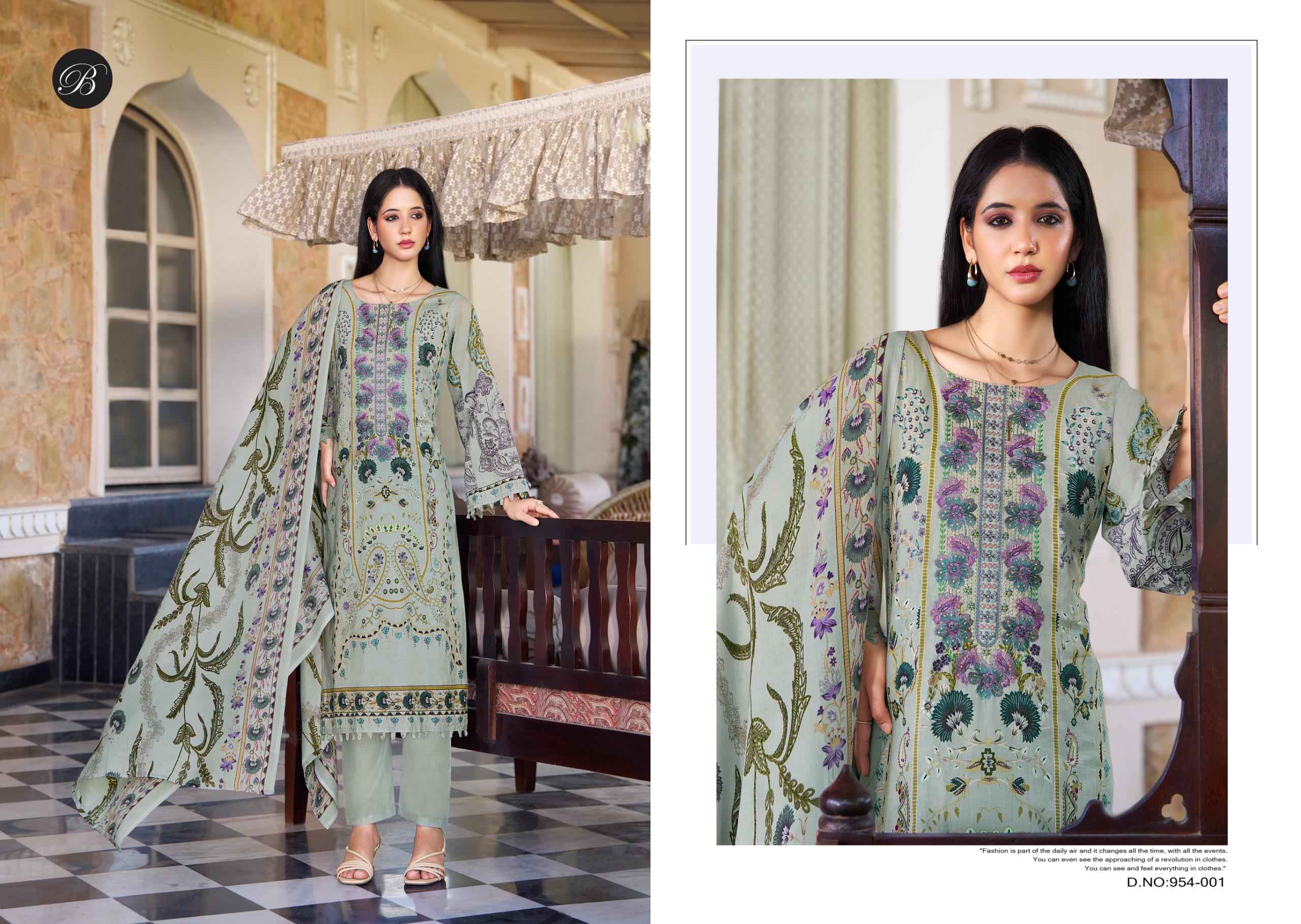 Belliza Naira Vol 132 Cotton Dress Material 8 pcs Cataloge