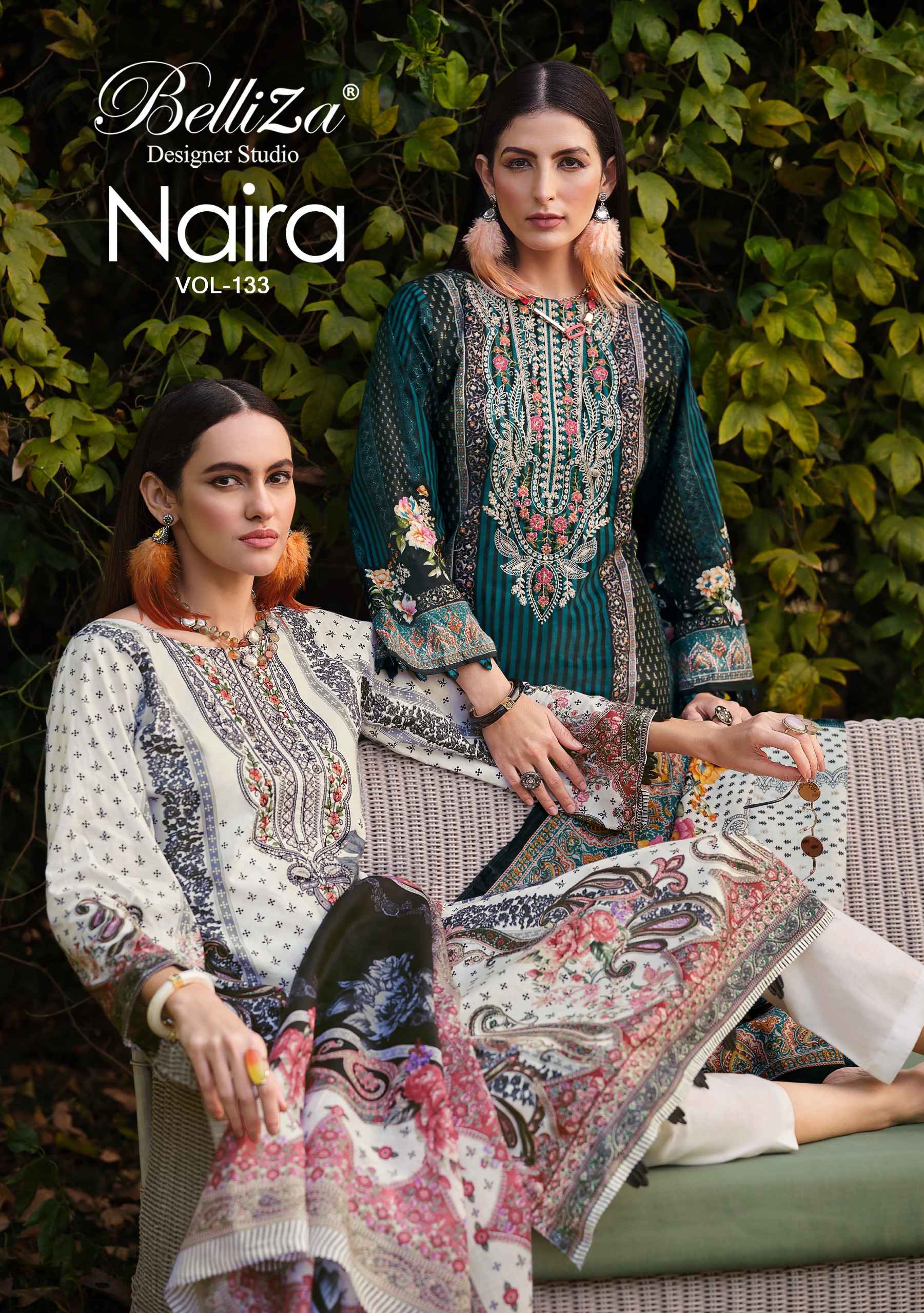 Belliza Naira Vol 133 Cotton Dress Material 8 pcs Cataloge