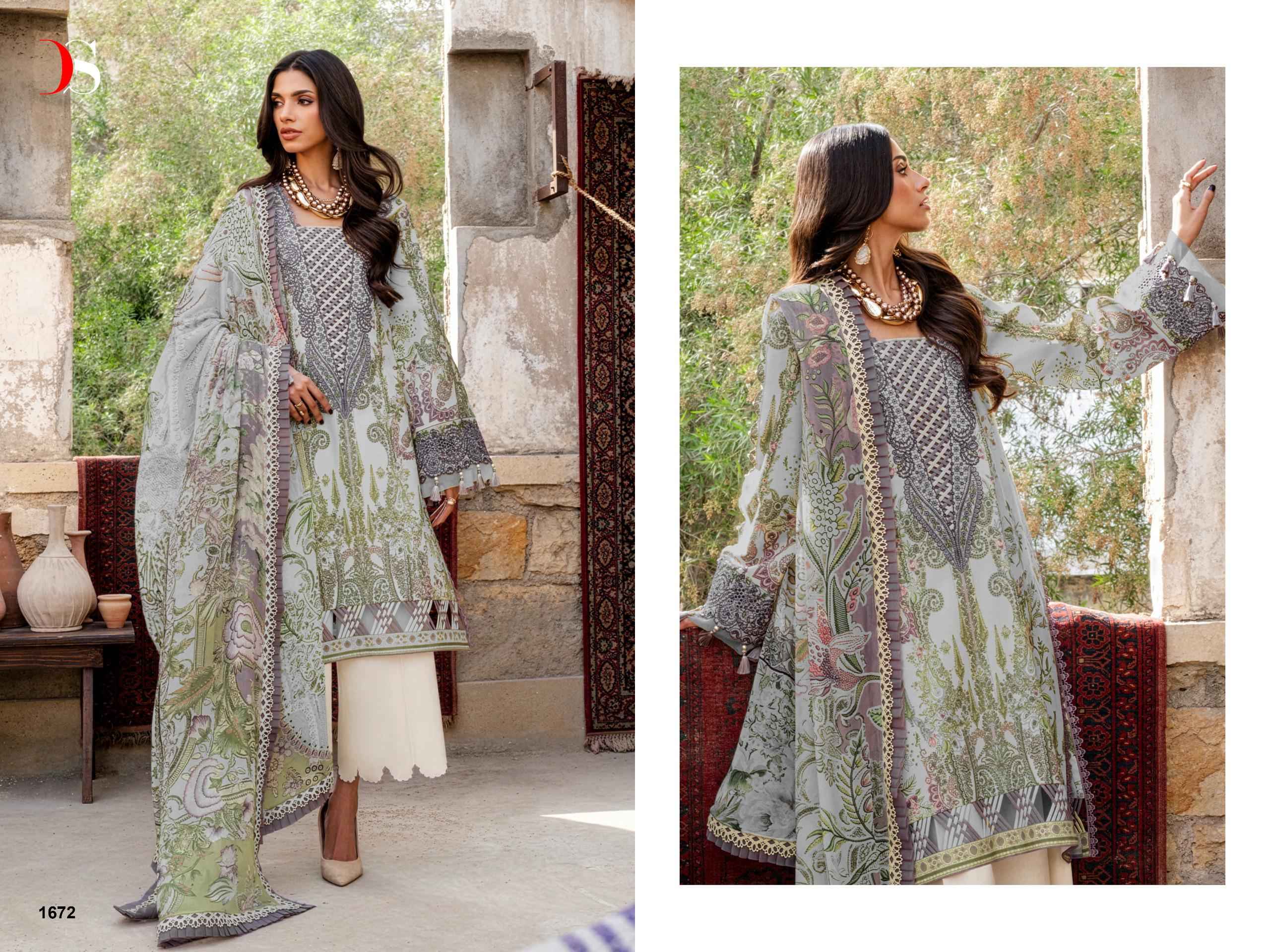 Deepsy Jade Bliss Lawn Vol 4 Cotton Dress Material 8 Pcs Catalog