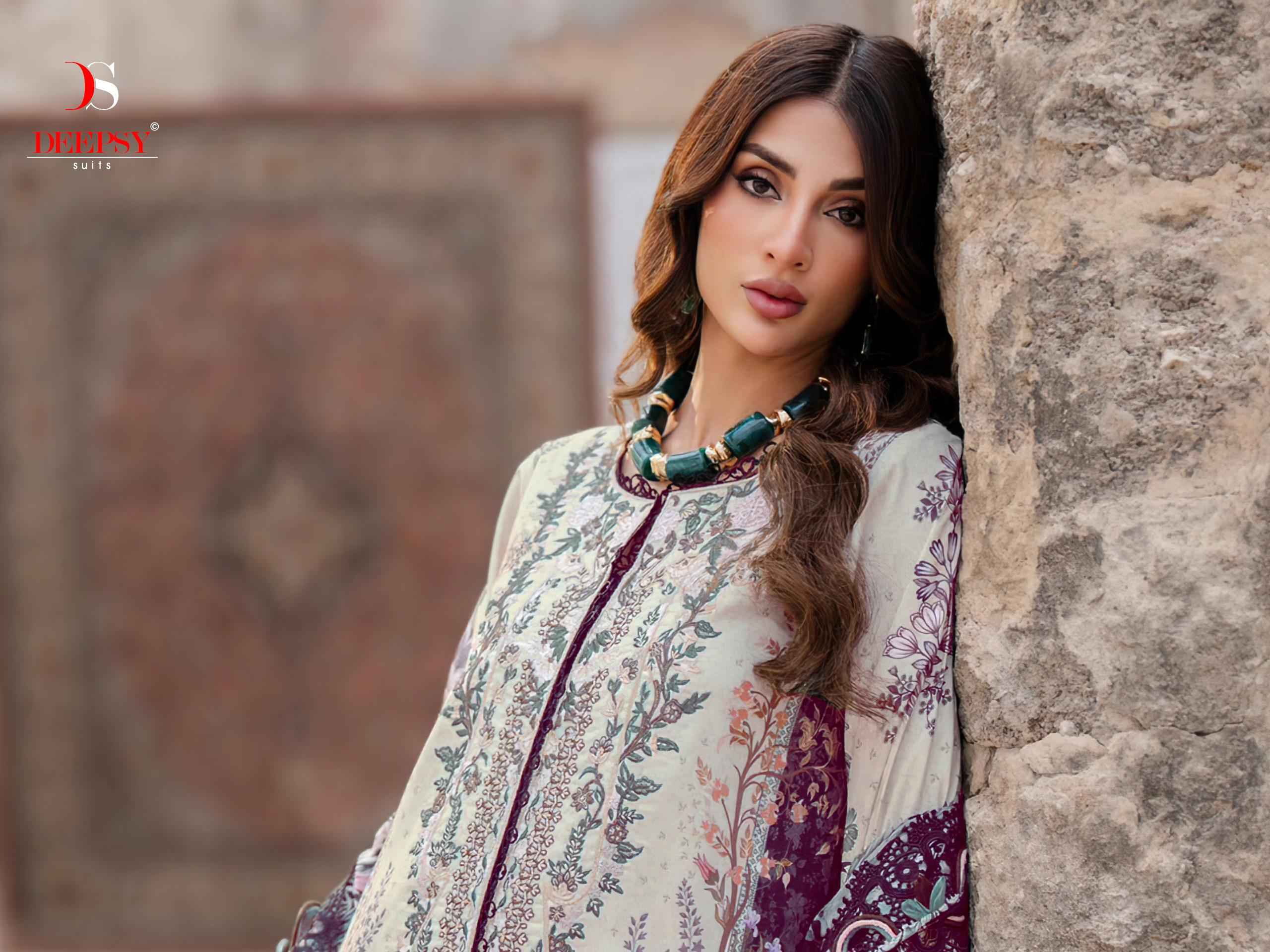 Deepsy Jade Bliss Lawn Vol 4 Cotton Dress Material 8 Pcs Catalog