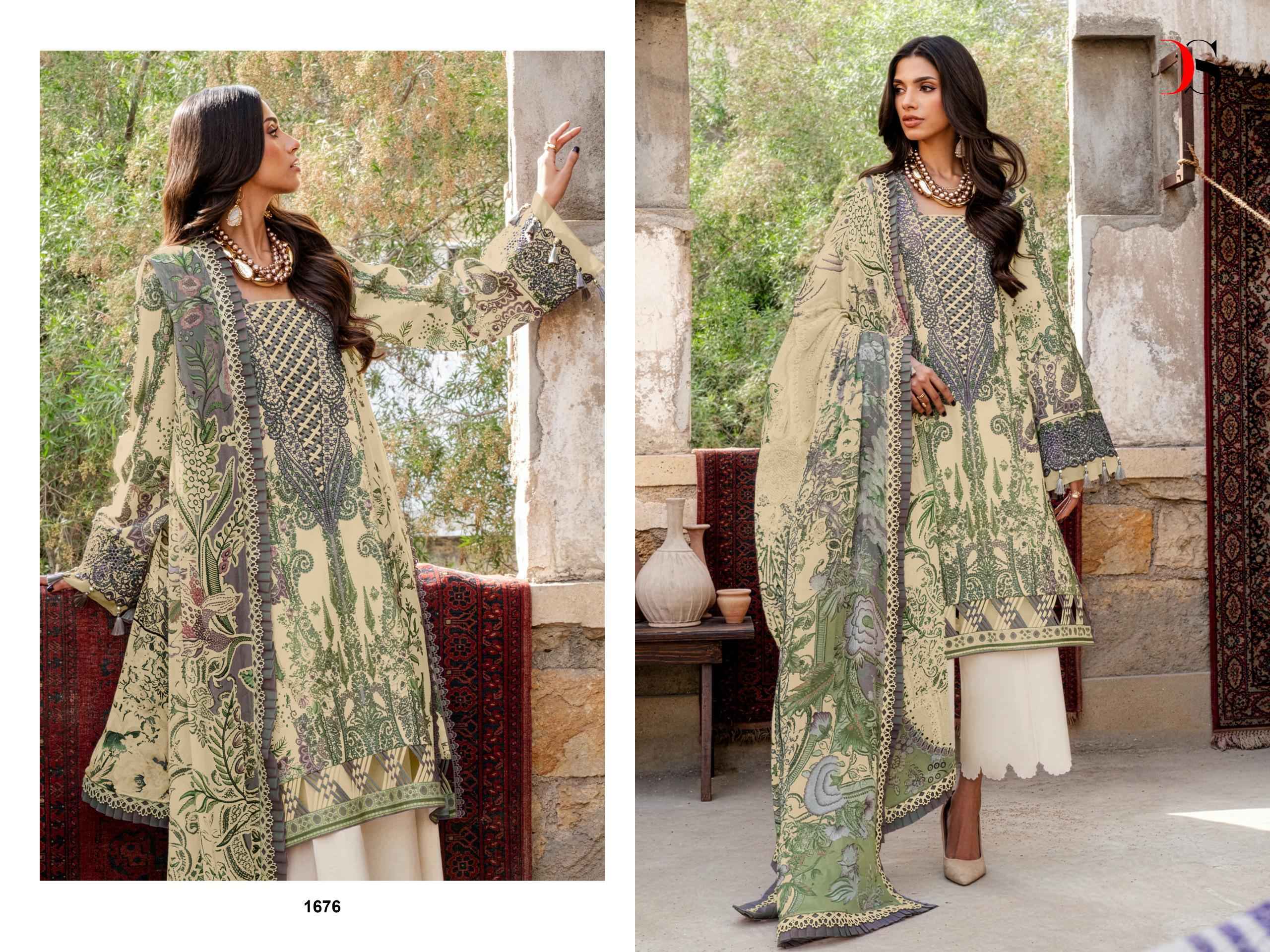Deepsy Jade Bliss Lawn Vol 4 Cotton Dress Material 8 Pcs Catalog