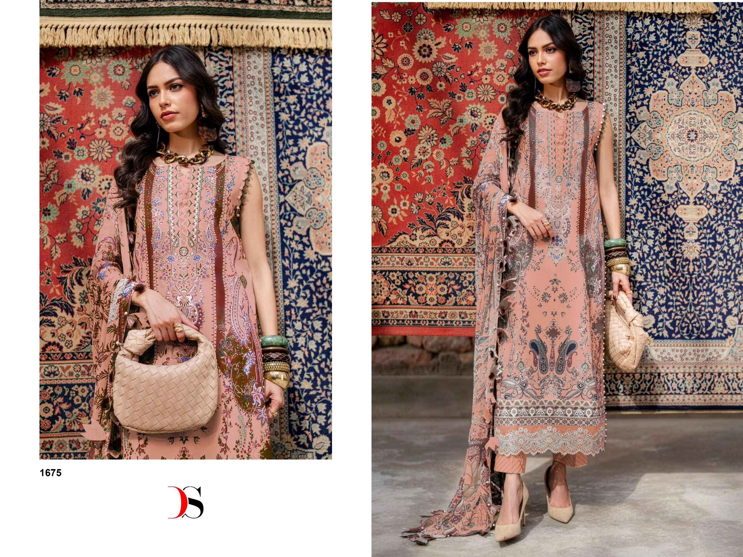Deepsy Jade Bliss Lawn Vol 4 Cotton Dress Material 8 Pcs Catalog