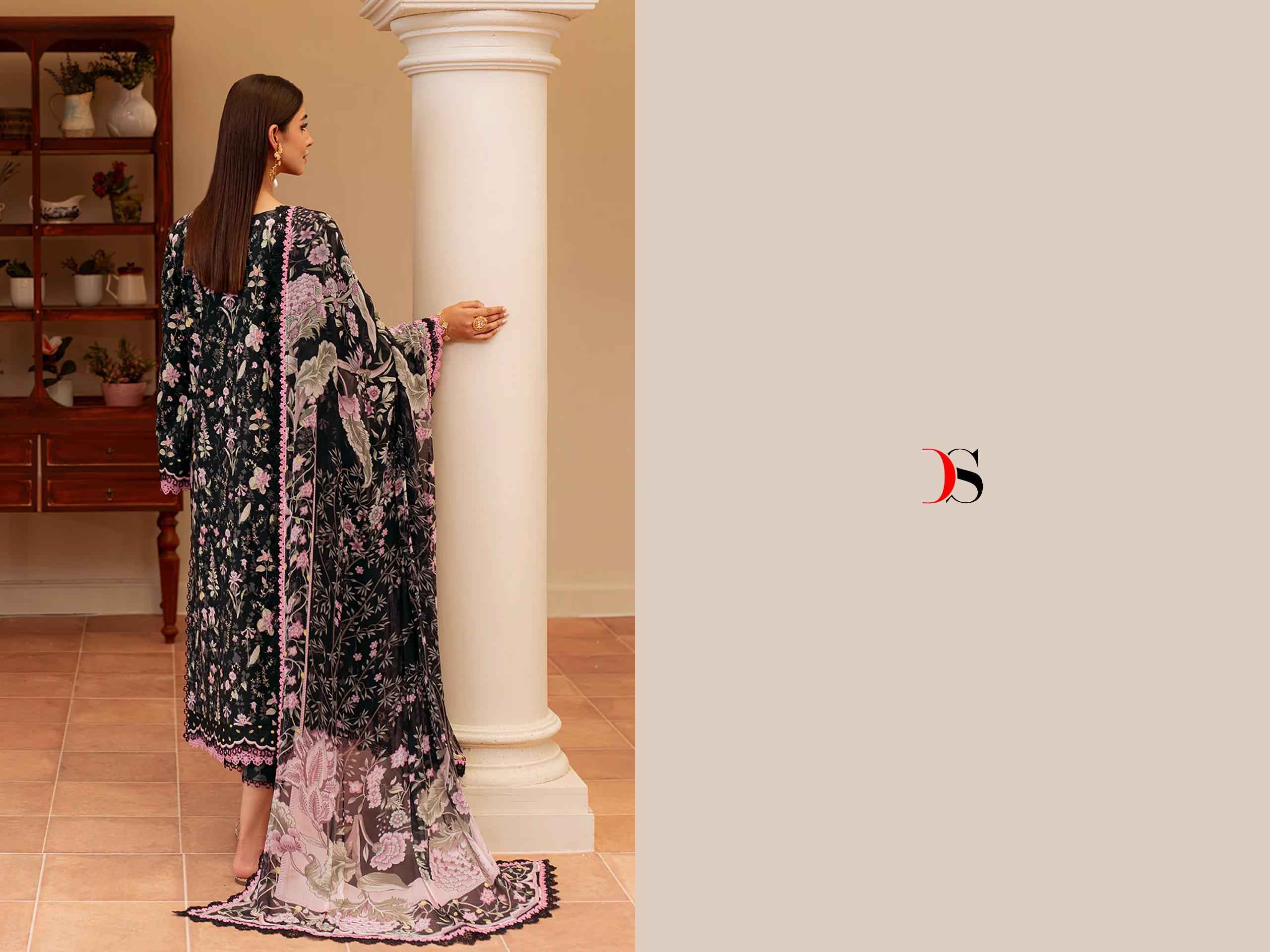 Deepsy Jade Flora Vol 3 Cotton Dress Material 8 pcs Catalogue