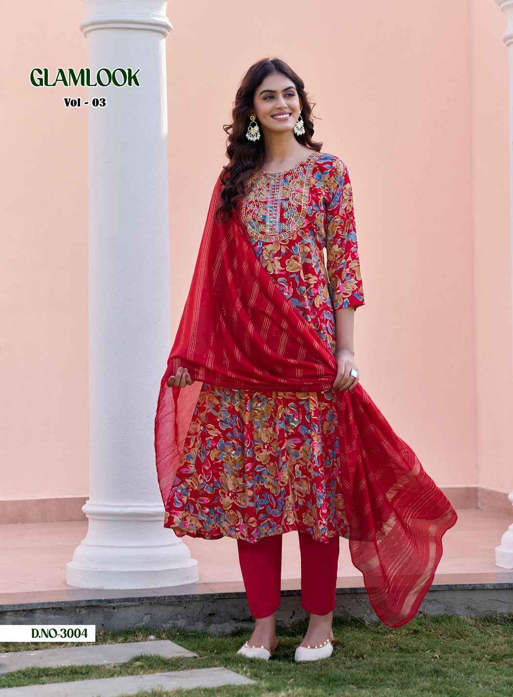 Diya Trends Glamlook Vol 3 Rayon Kurti Combo 8 pcs Catalogue