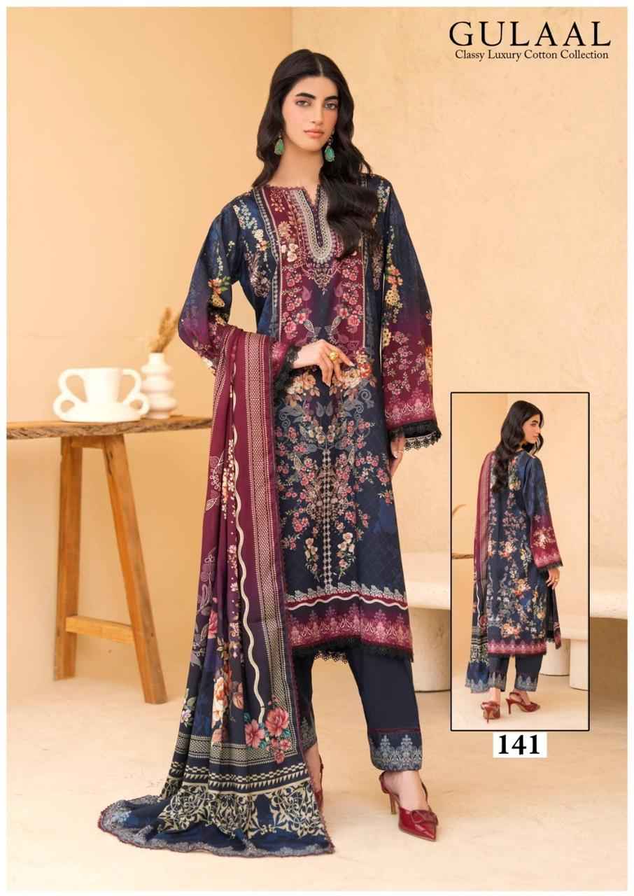 Gulaal Vol 15 Cotton Dress Material 10 pcs Catalogue