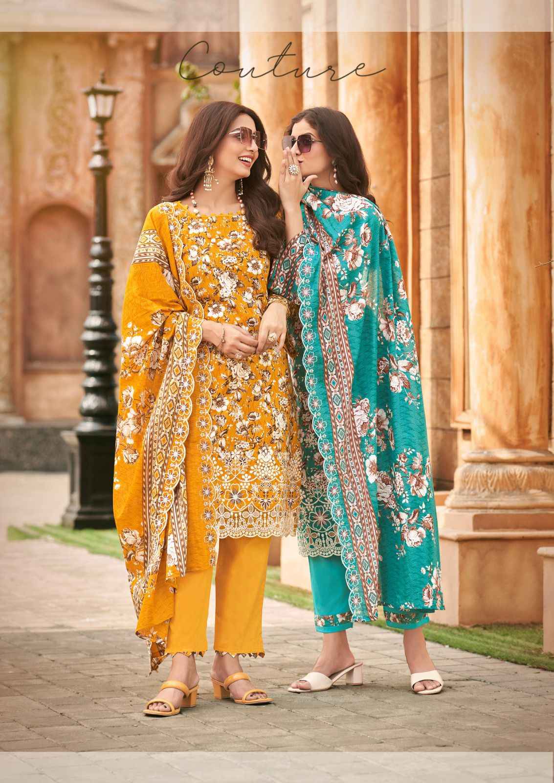 Hala Ayra Vol 1 Cotton Dress Material 6 pcs Catalogue