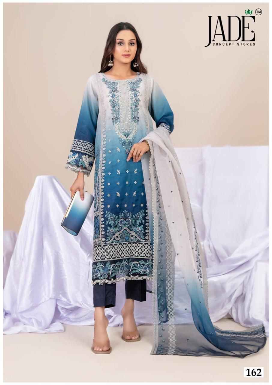 Jade Chevron Vol 17 Cotton Dress Material 6 Pc Catalog