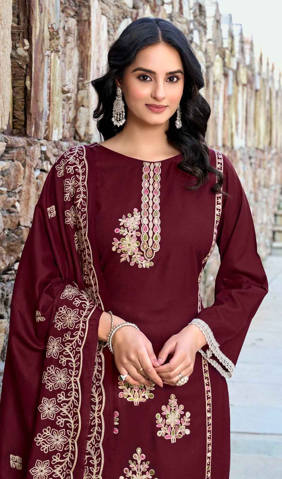 Jt Angel Vol 14 Rayon Dress Material 5 pcs Catalogue