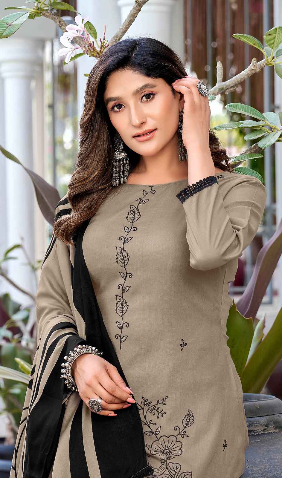 Jt Black Stone Vol 35 Rayon Dress Material 5 pcs Catalogue