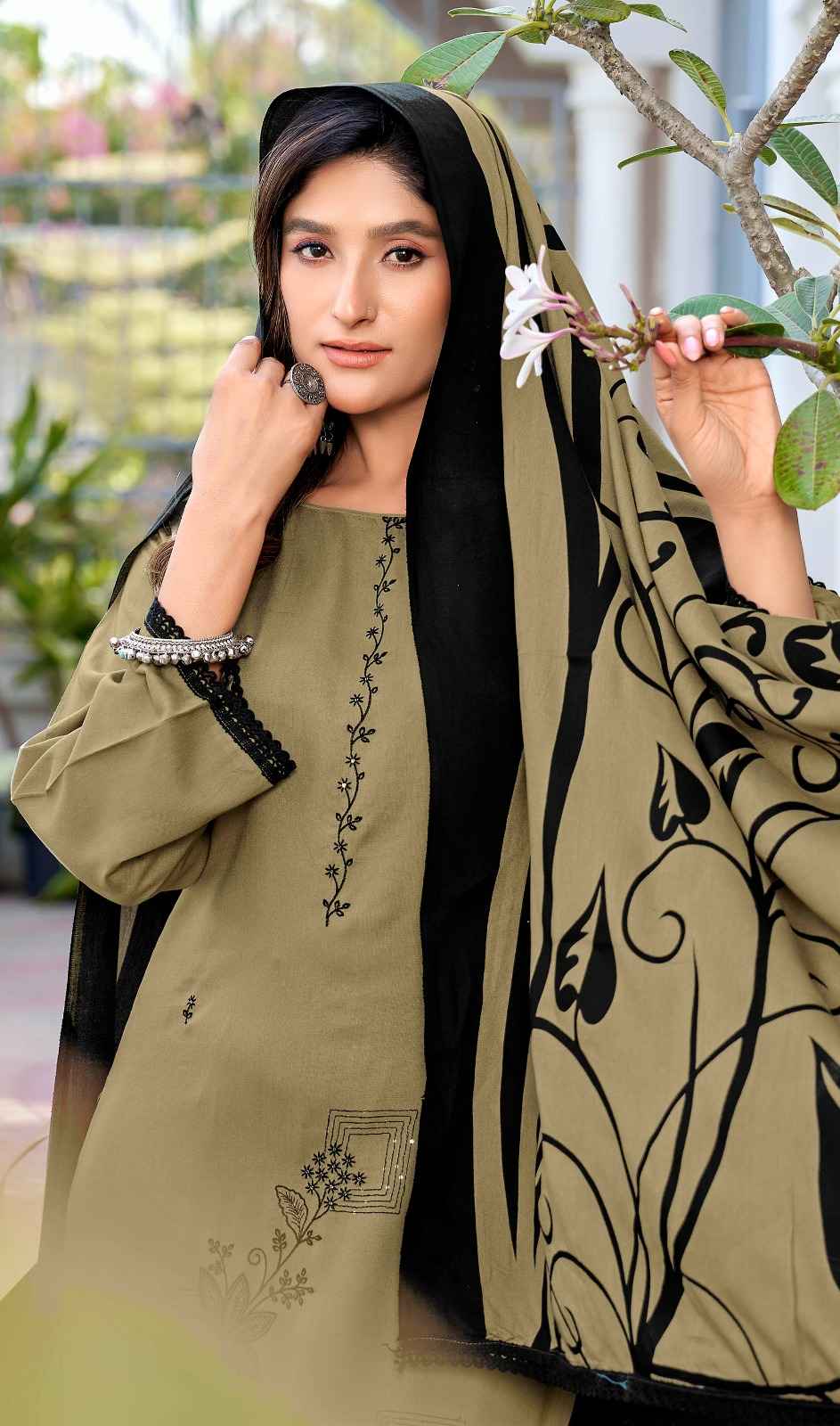 Jt Black Stone Vol 35 Rayon Dress Material 5 pcs Catalogue