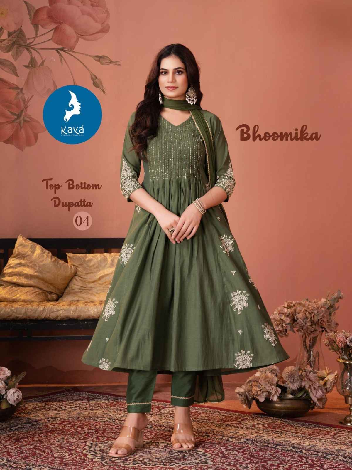 Kaya Bhoomika Mul Chanderi Kurti Combo 6 pcs Catalogue